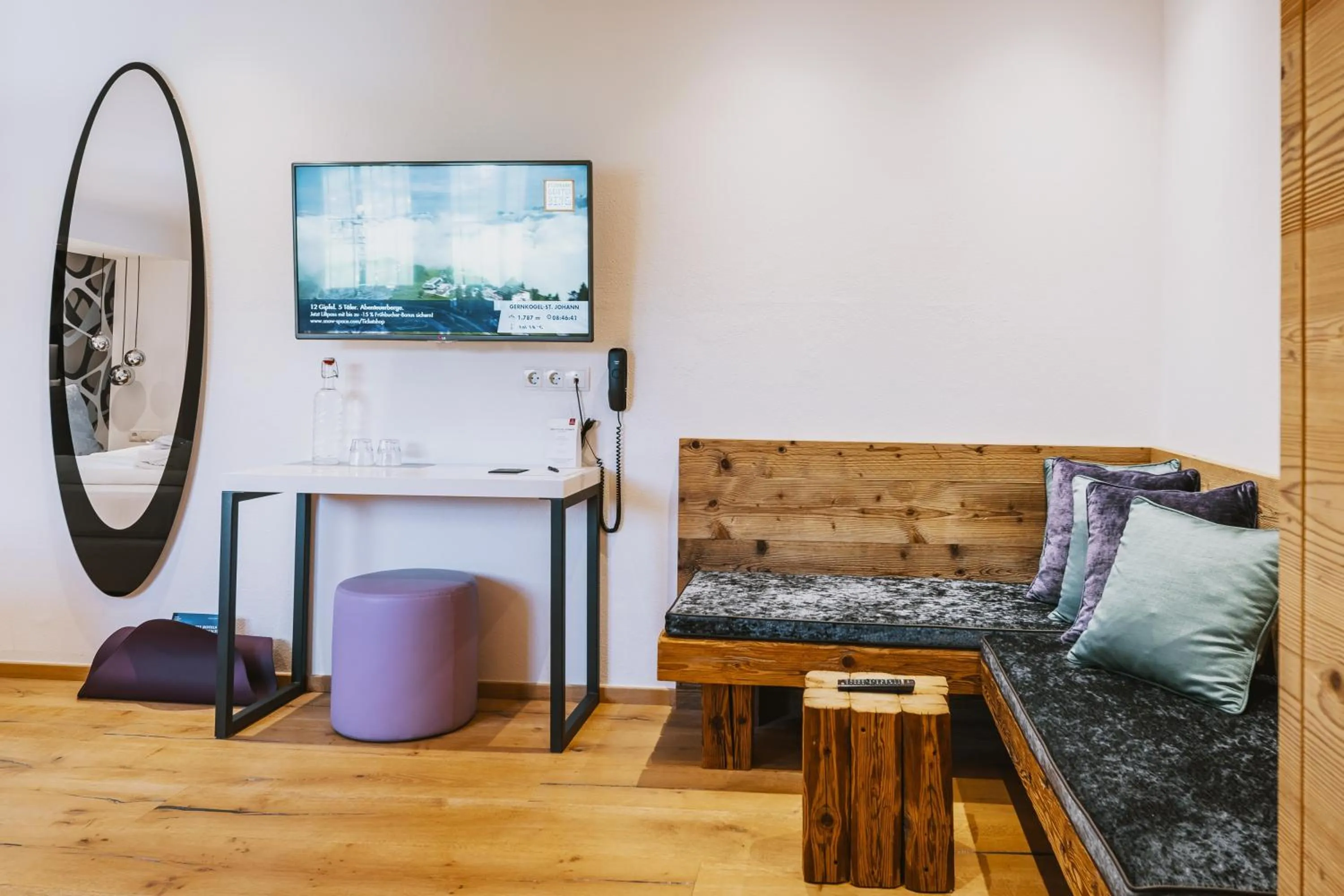 Seating area in Hotel Flachauerhof
