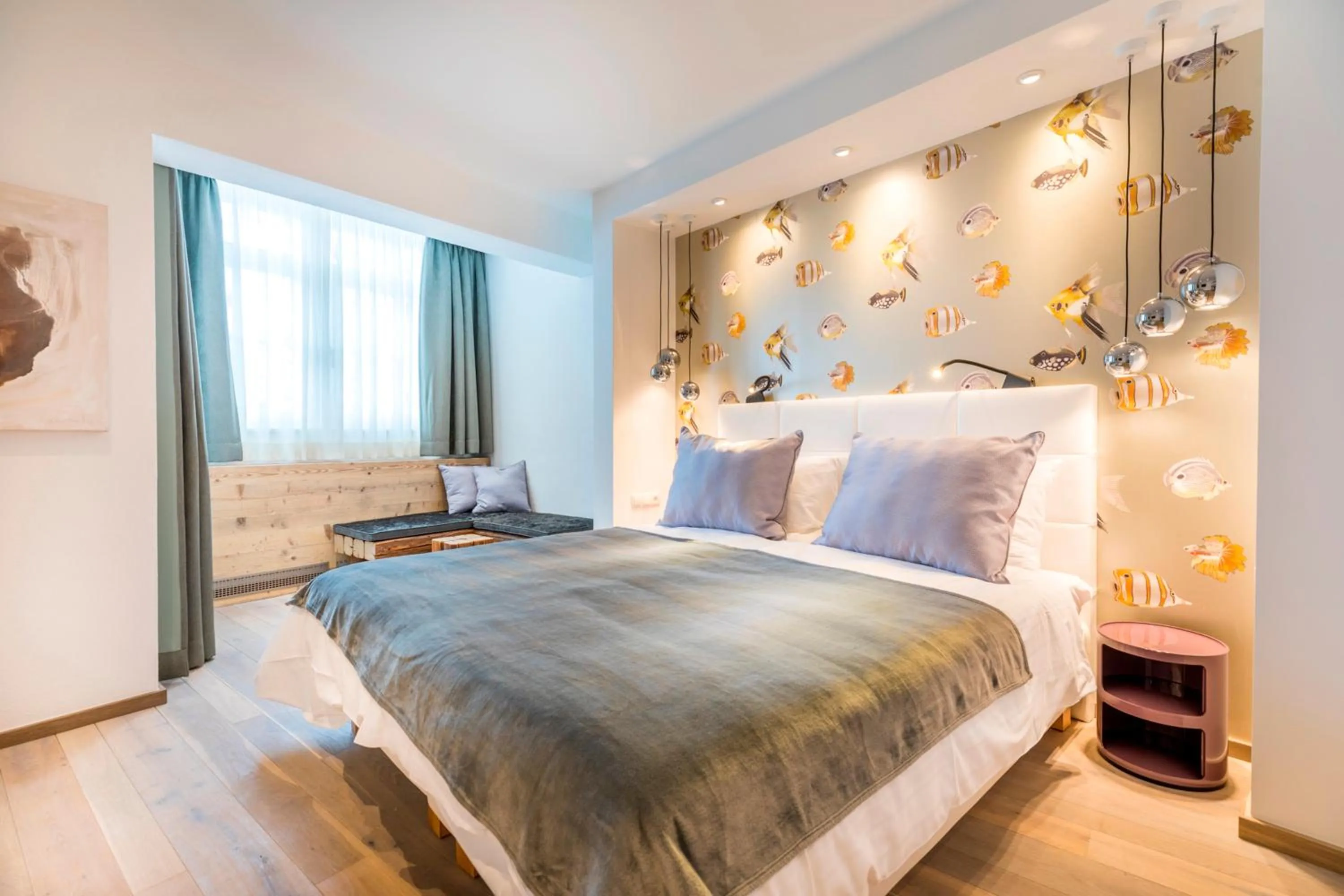 Bed in Hotel Flachauerhof