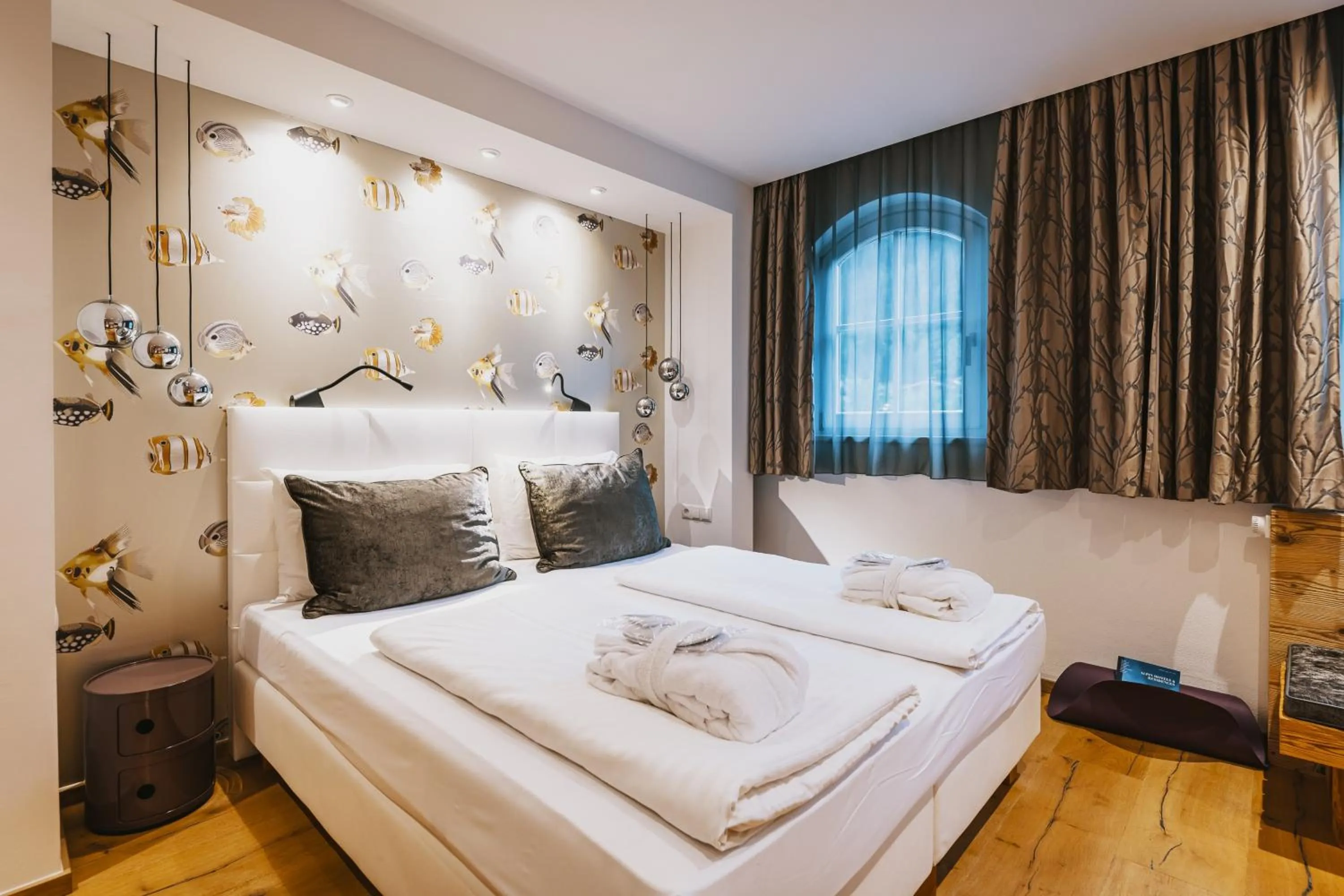 Bed in Hotel Flachauerhof