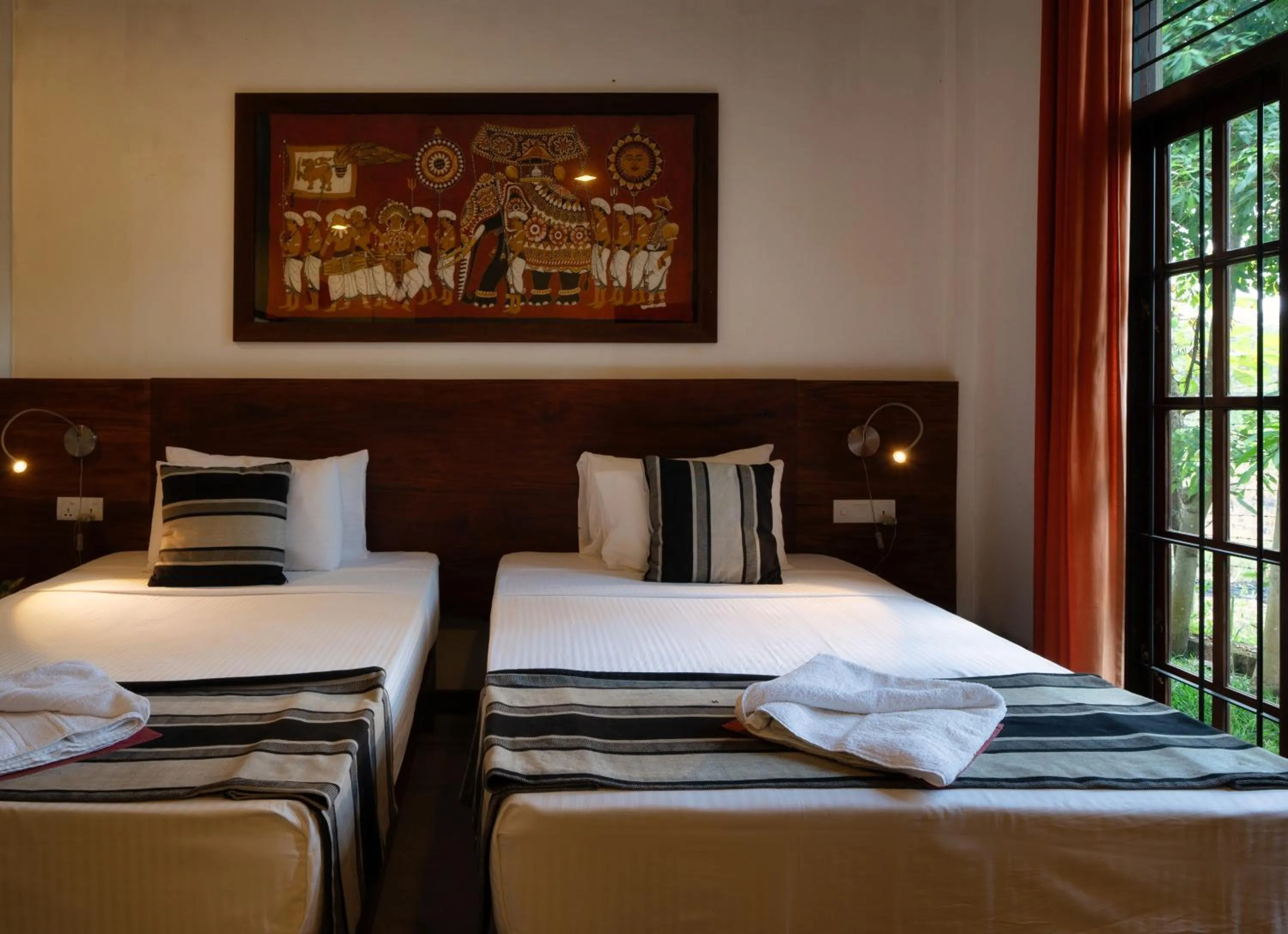 Bedroom, Bed in Lario Resort Sigiriya