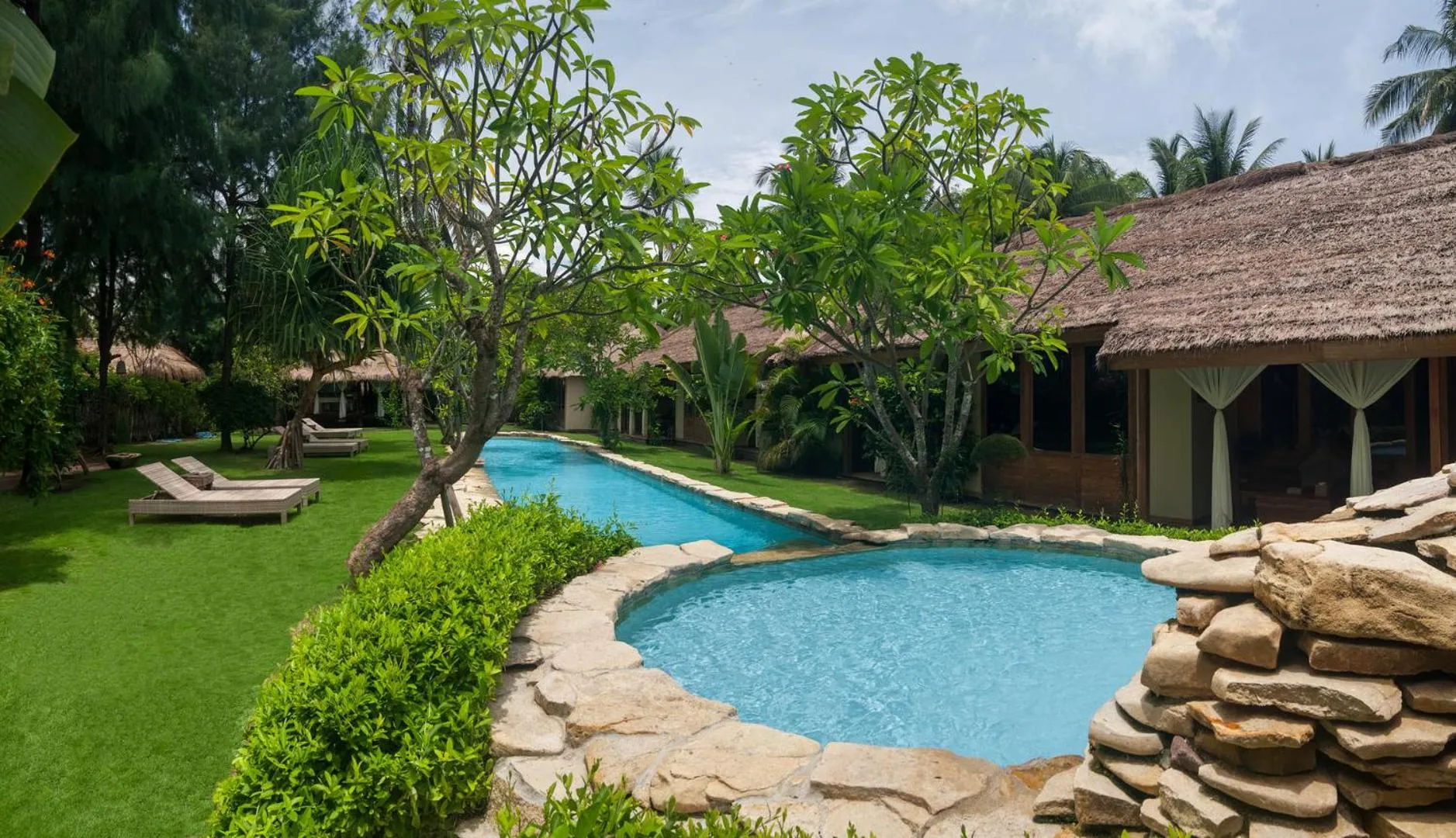 Swimming pool in Dolcemare Resort