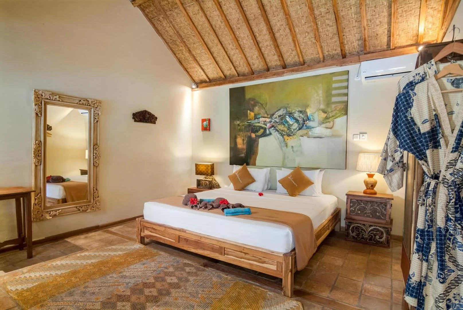 Bed in Dolcemare Resort