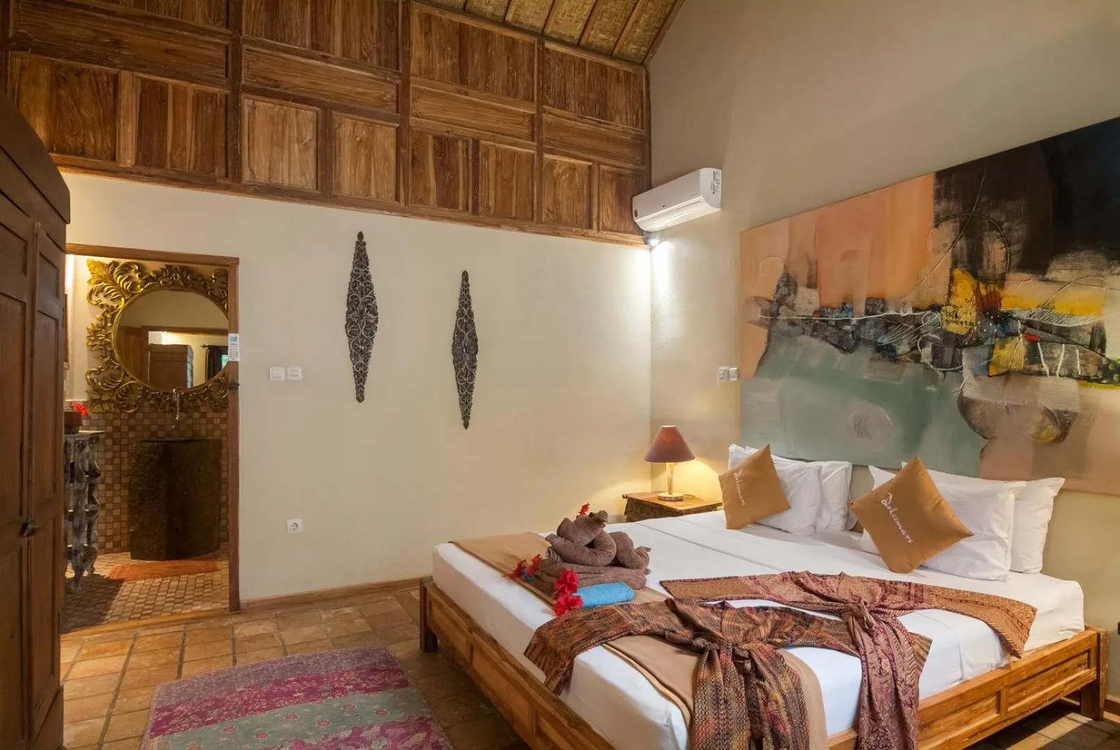 Bed in Dolcemare Resort