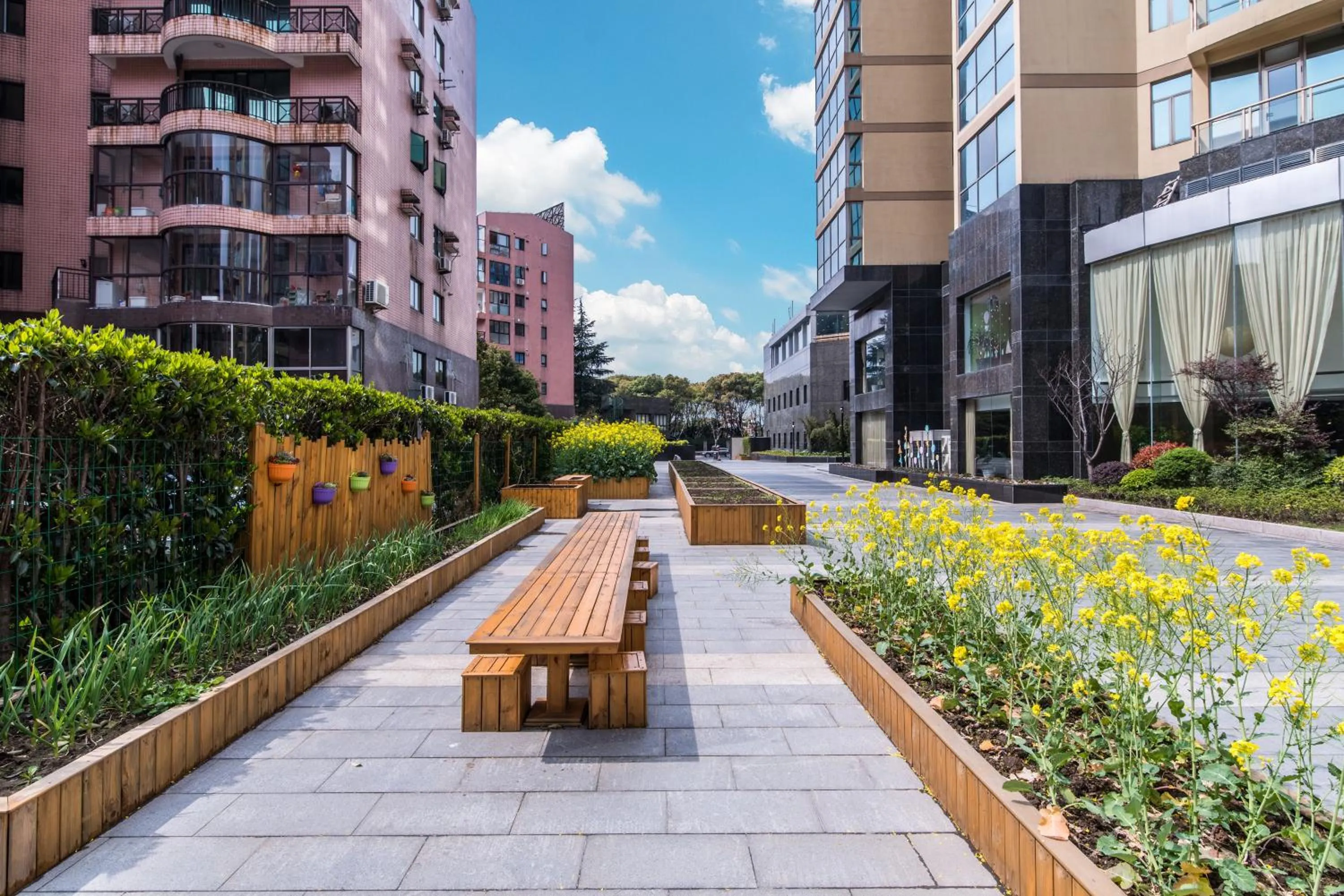 Property building in Green Court Residence Jinqiao Diamond Shanghai