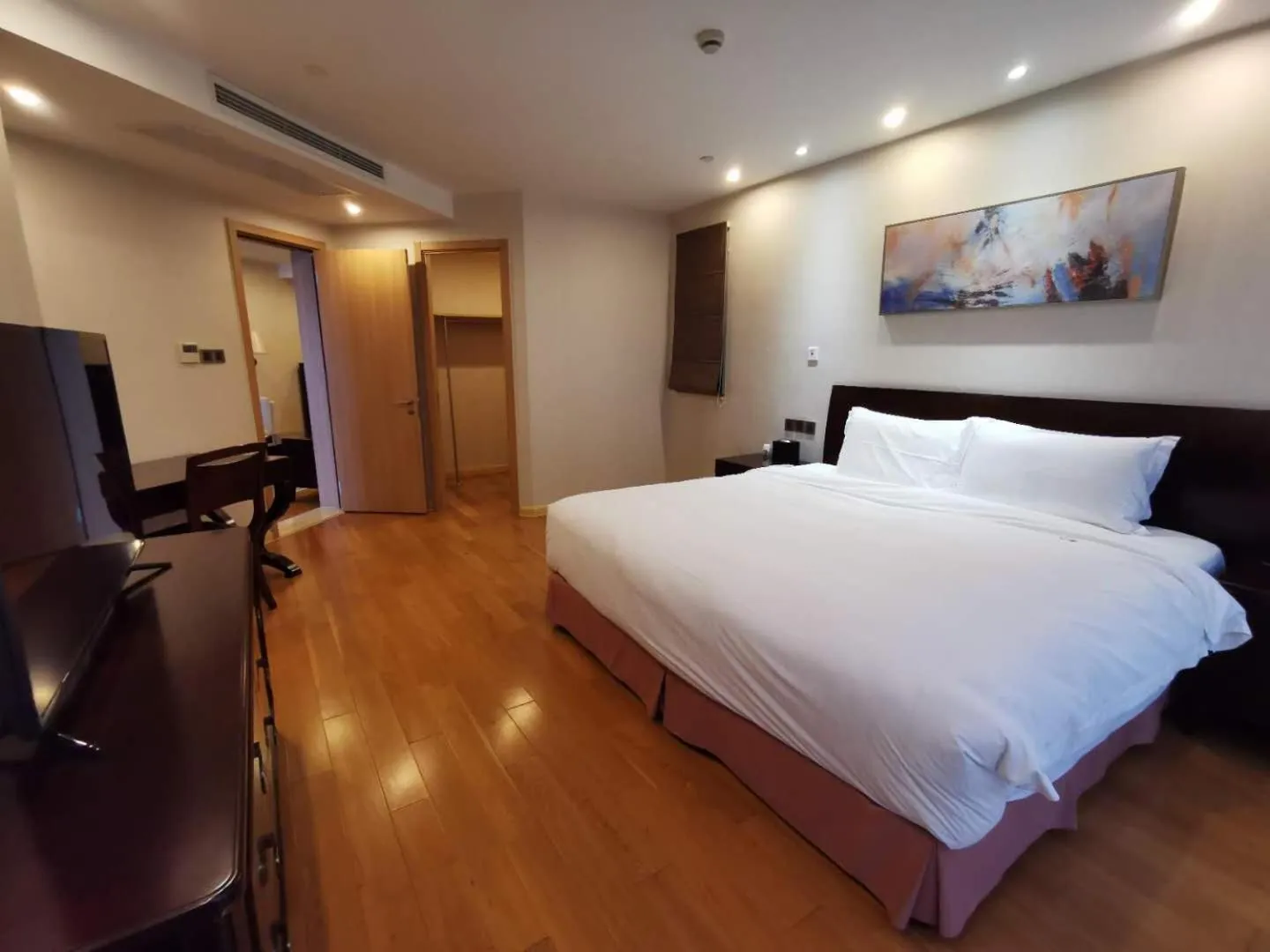 Bed in Green Court Residence Jinqiao Diamond Shanghai