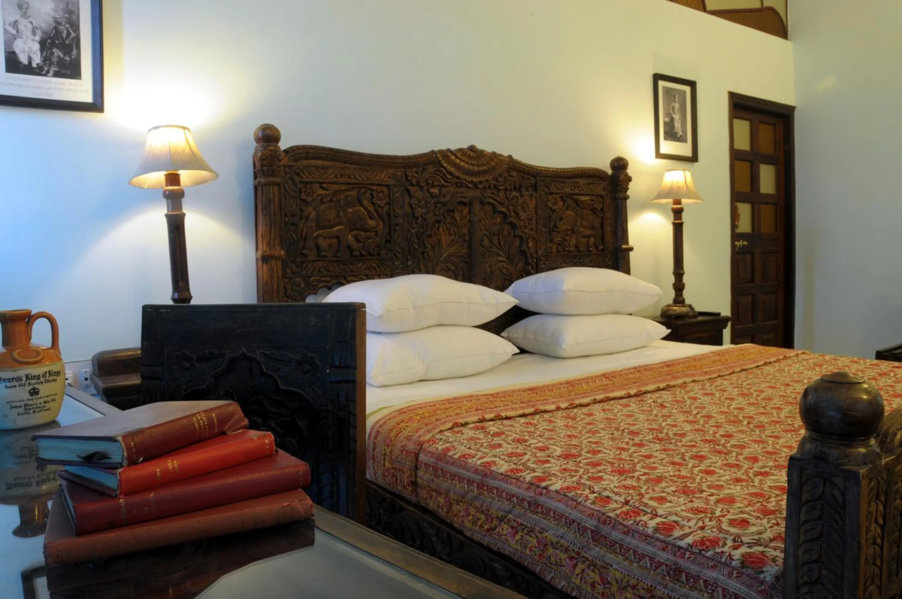 Bed in Haveli Inn Pal