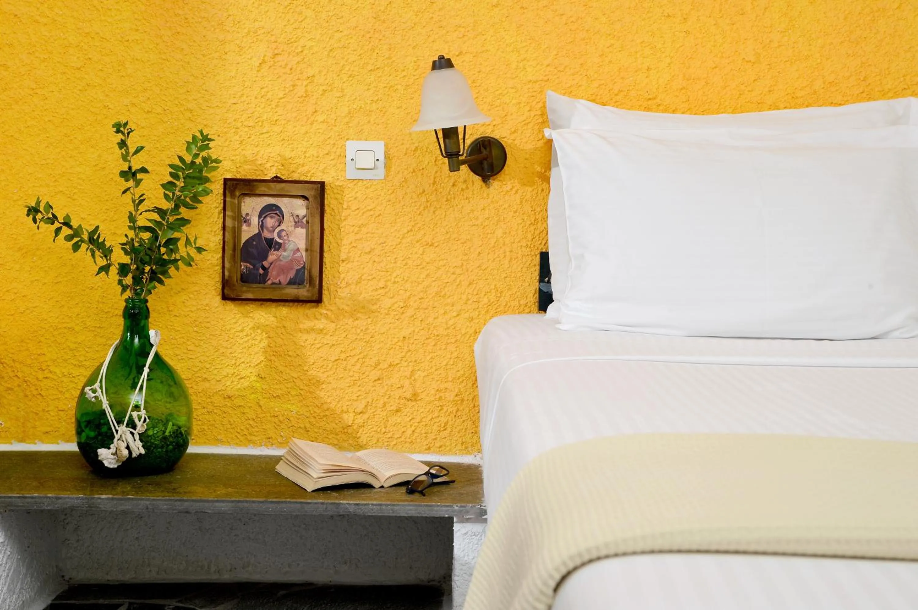 Bed in Vagia Traditional, Aegina Island