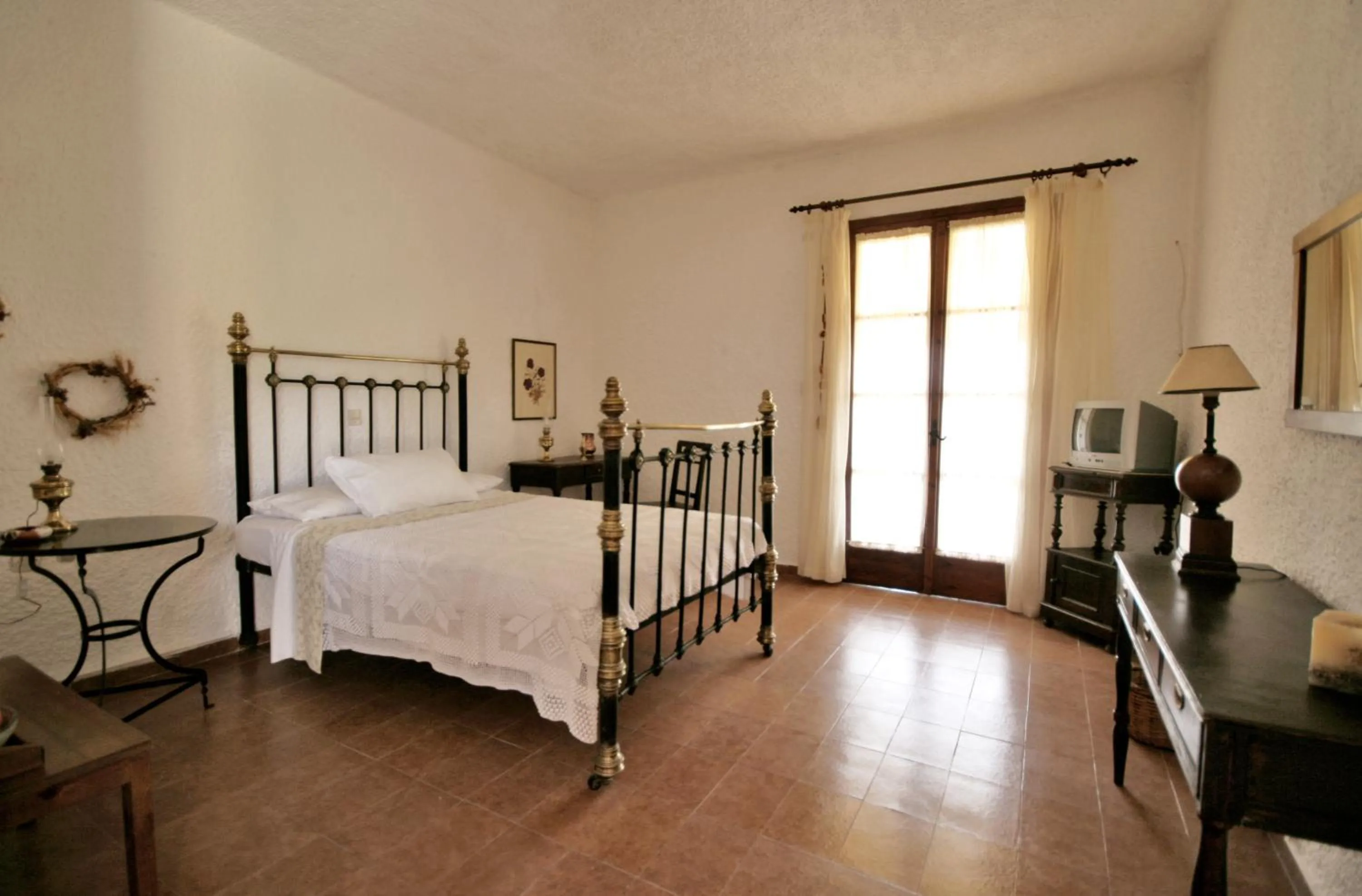 Bed in Vagia Traditional, Aegina Island