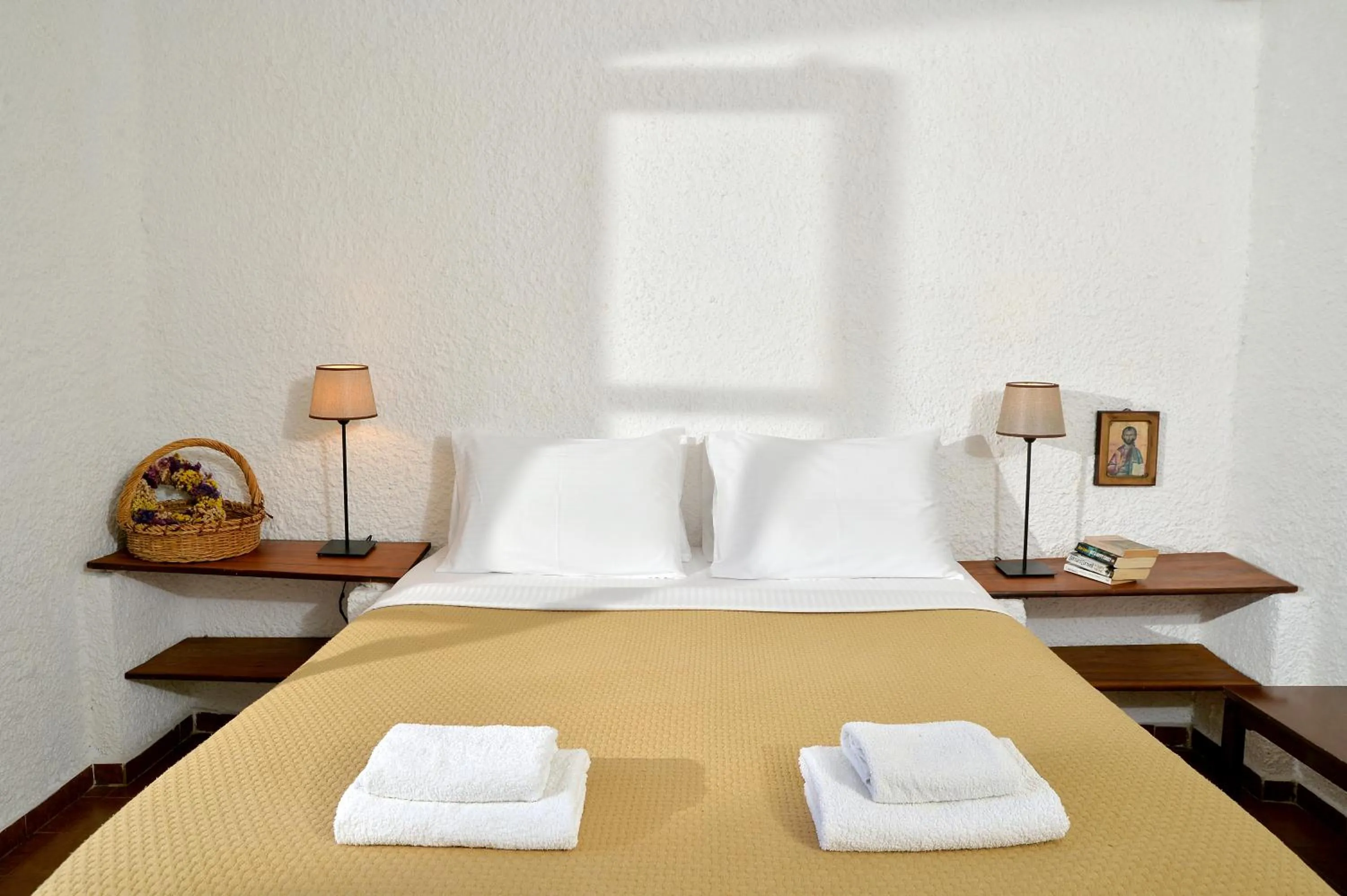 Bed in Vagia Traditional, Aegina Island