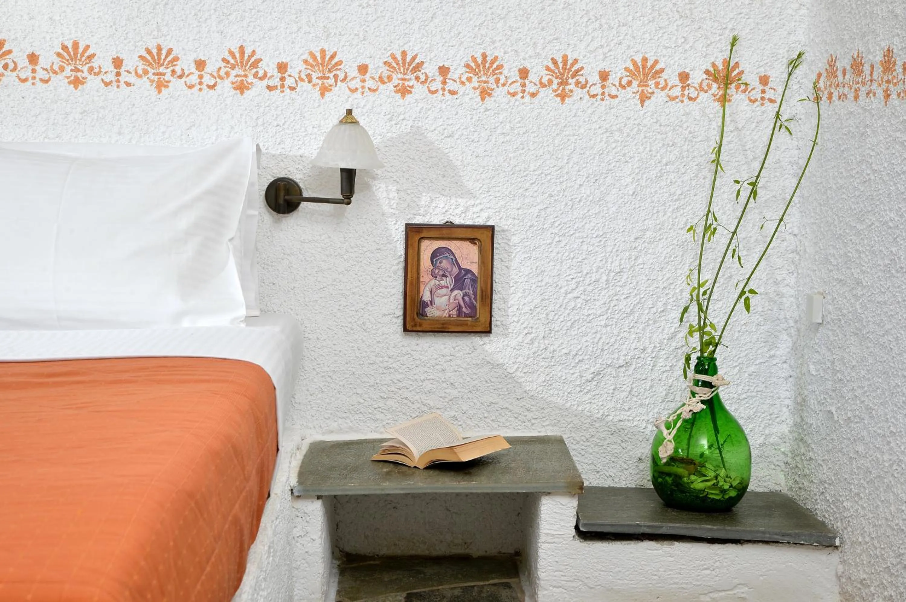 Bed in Vagia Traditional, Aegina Island