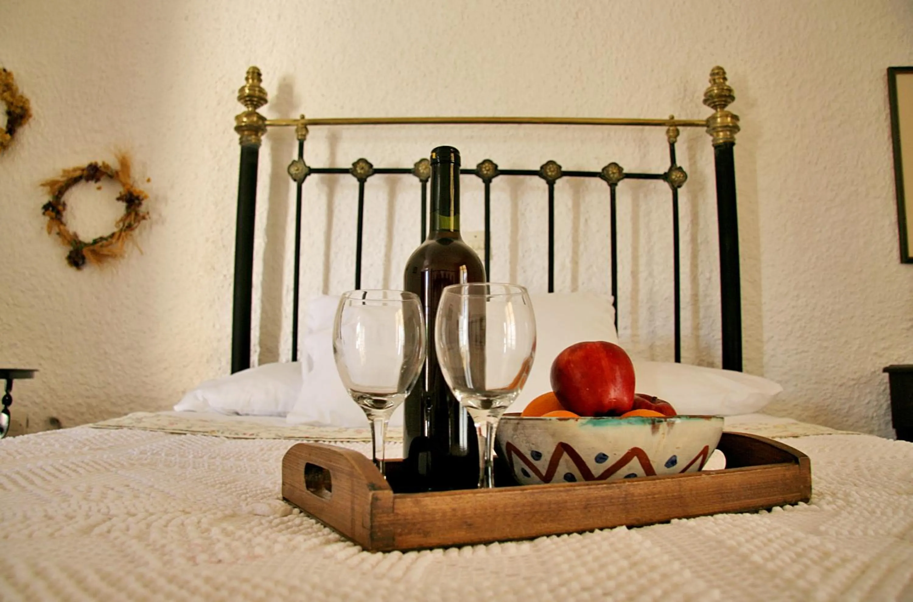Bed in Vagia Traditional, Aegina Island