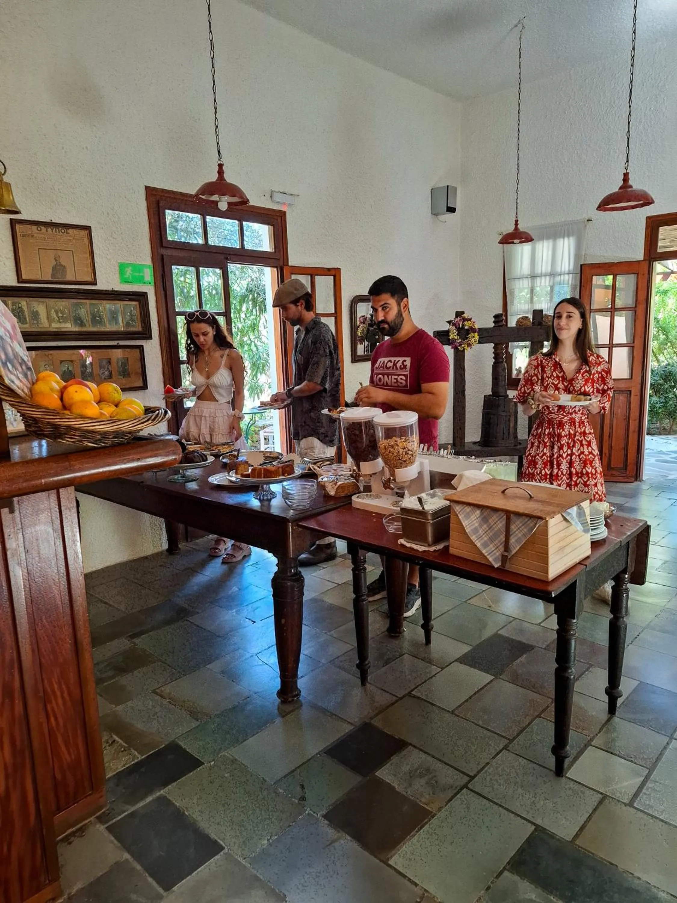 People in Vagia Traditional, Aegina Island