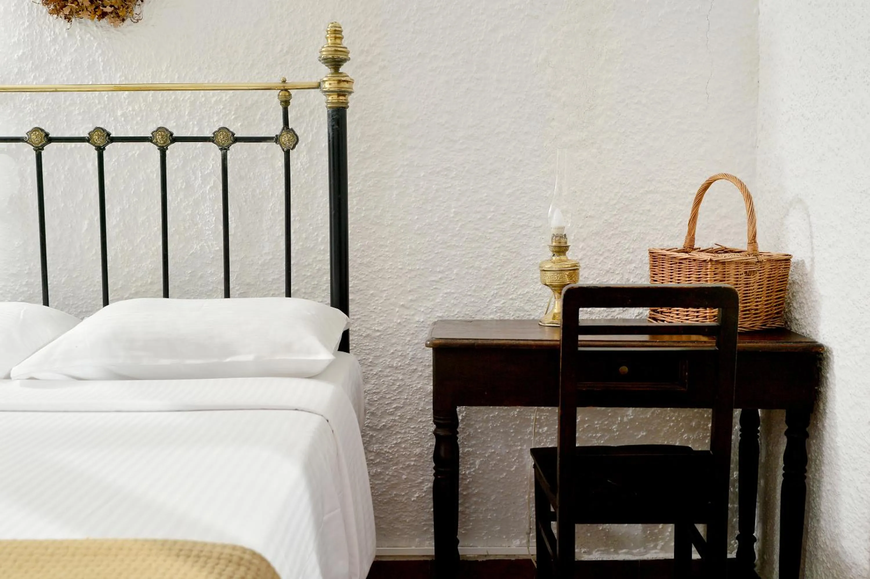 Bed in Vagia Traditional, Aegina Island