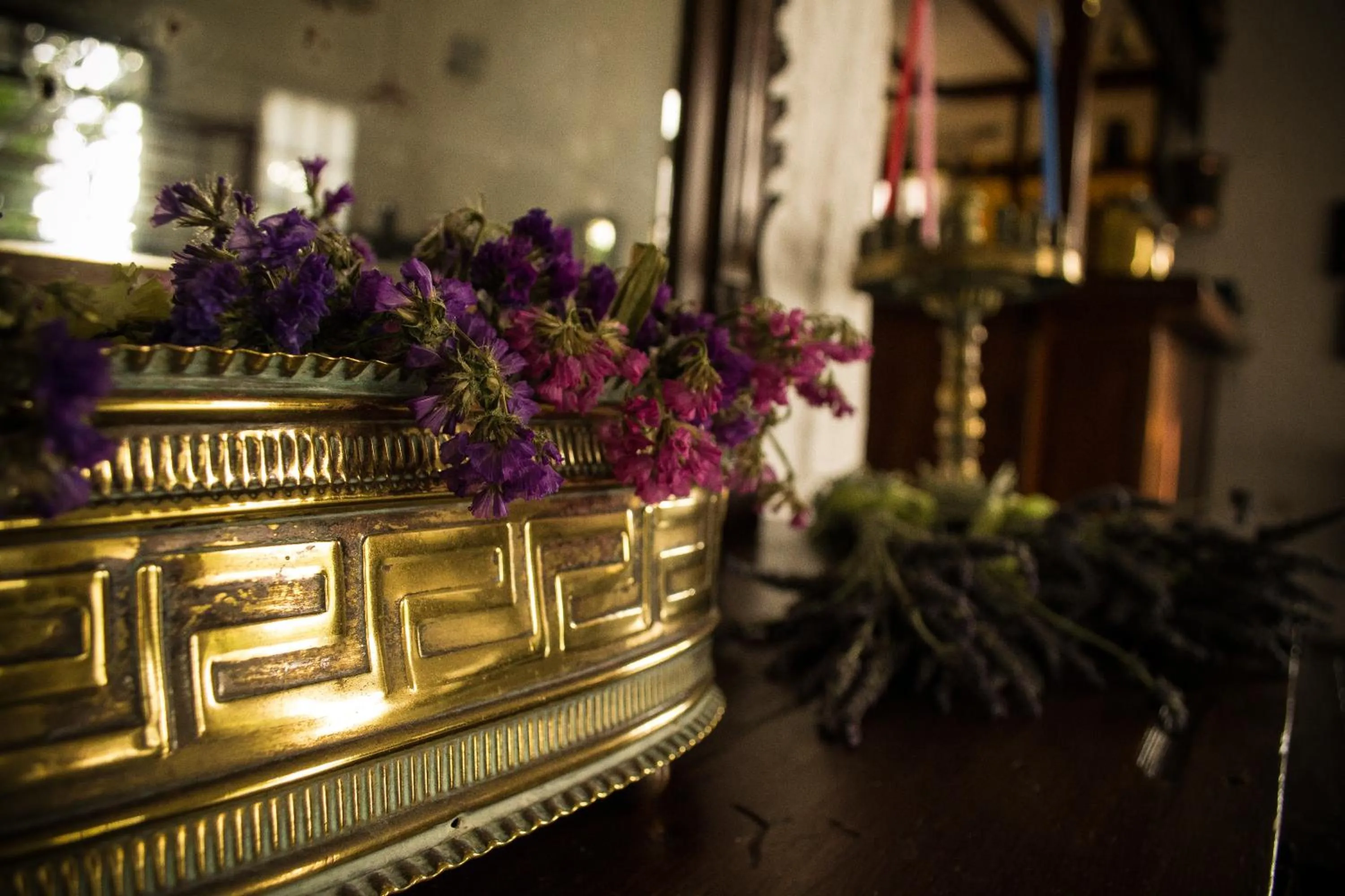 Decorative detail in Vagia Traditional, Aegina Island