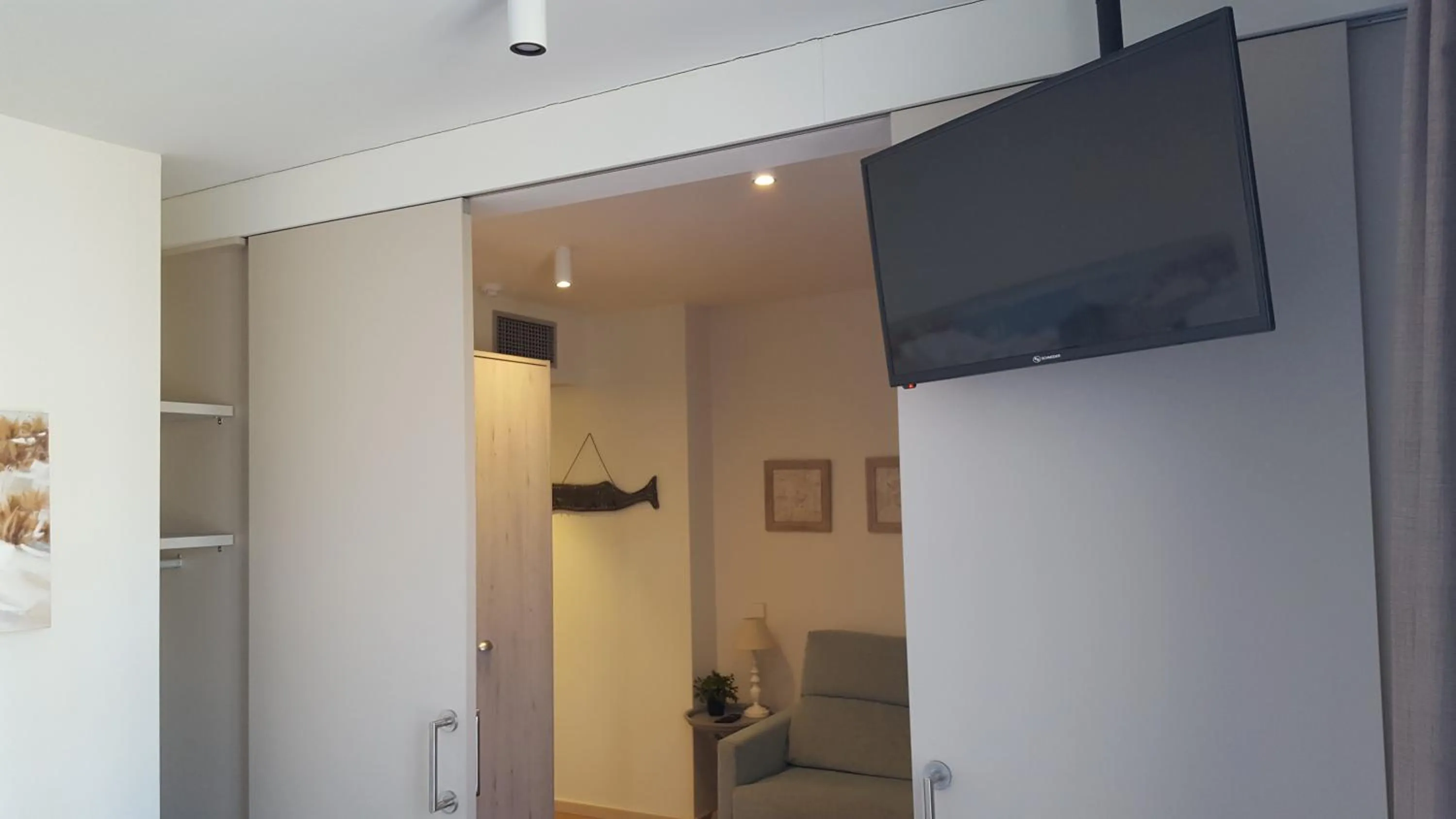 Bedroom in Hotel L'Escala Centre