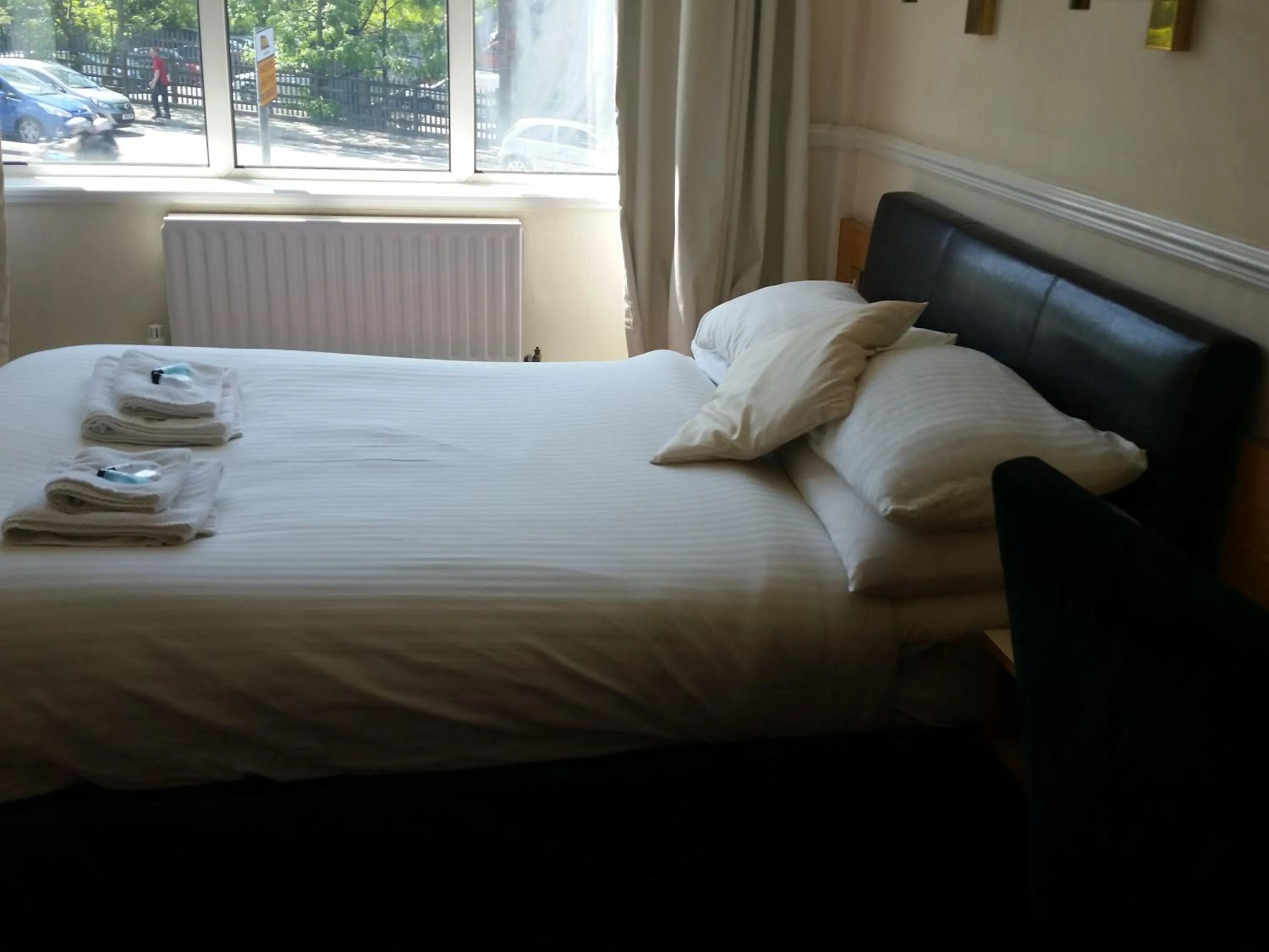 Bed in The Bridge Hotel