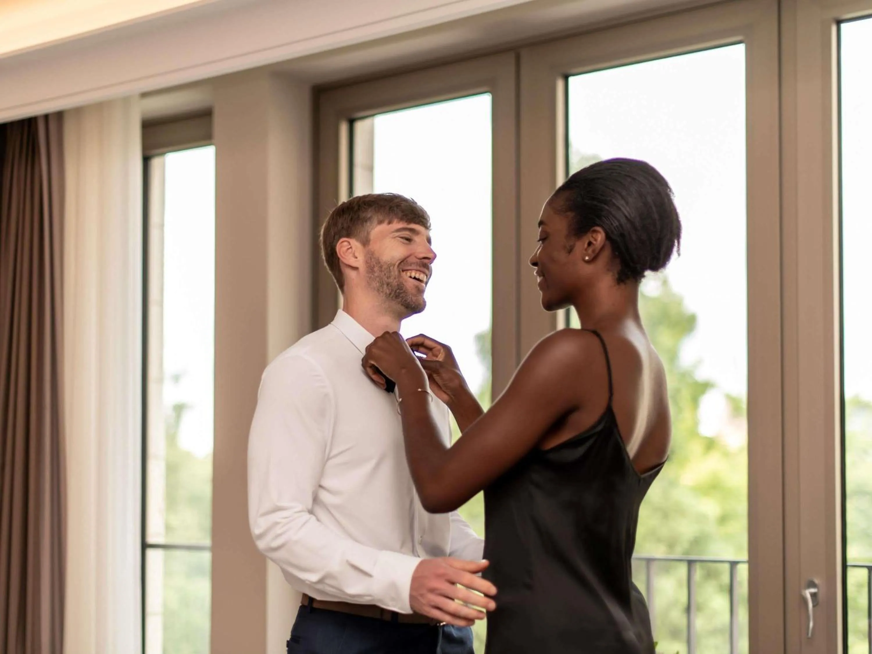 Bedroom in Sofitel Frankfurt Opera