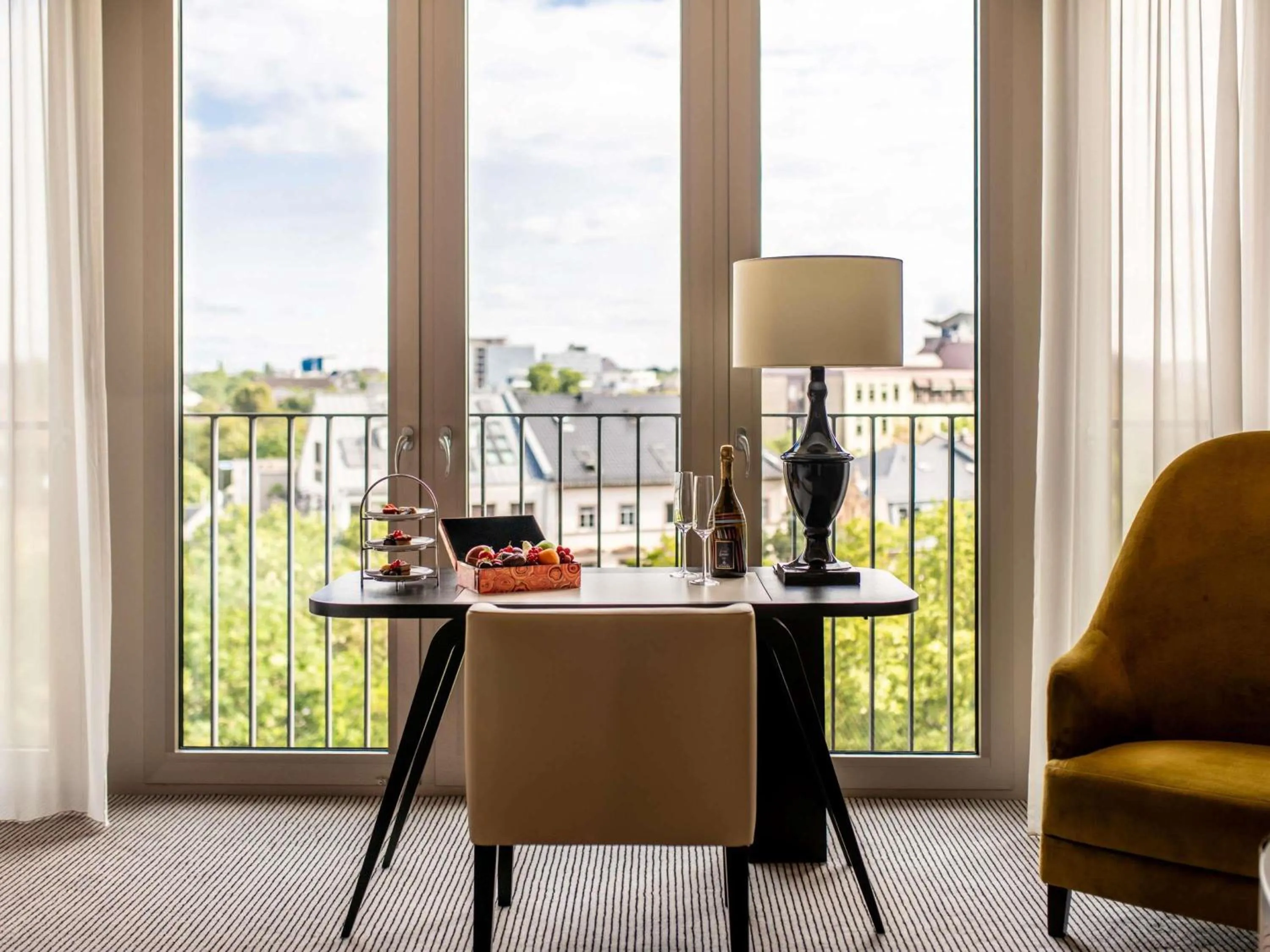 Bedroom in Sofitel Frankfurt Opera