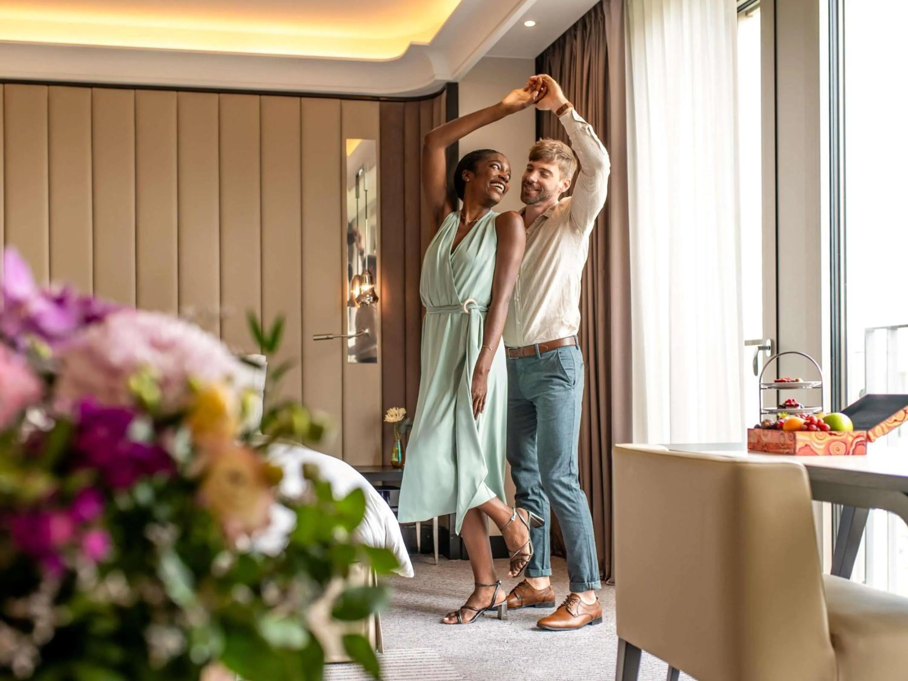 Bedroom in Sofitel Frankfurt Opera