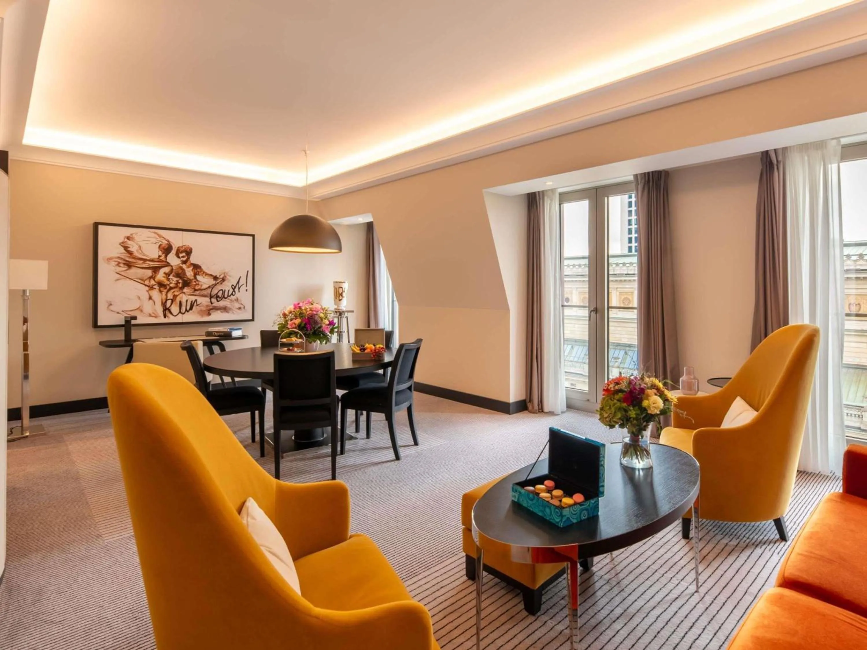 Bedroom in Sofitel Frankfurt Opera