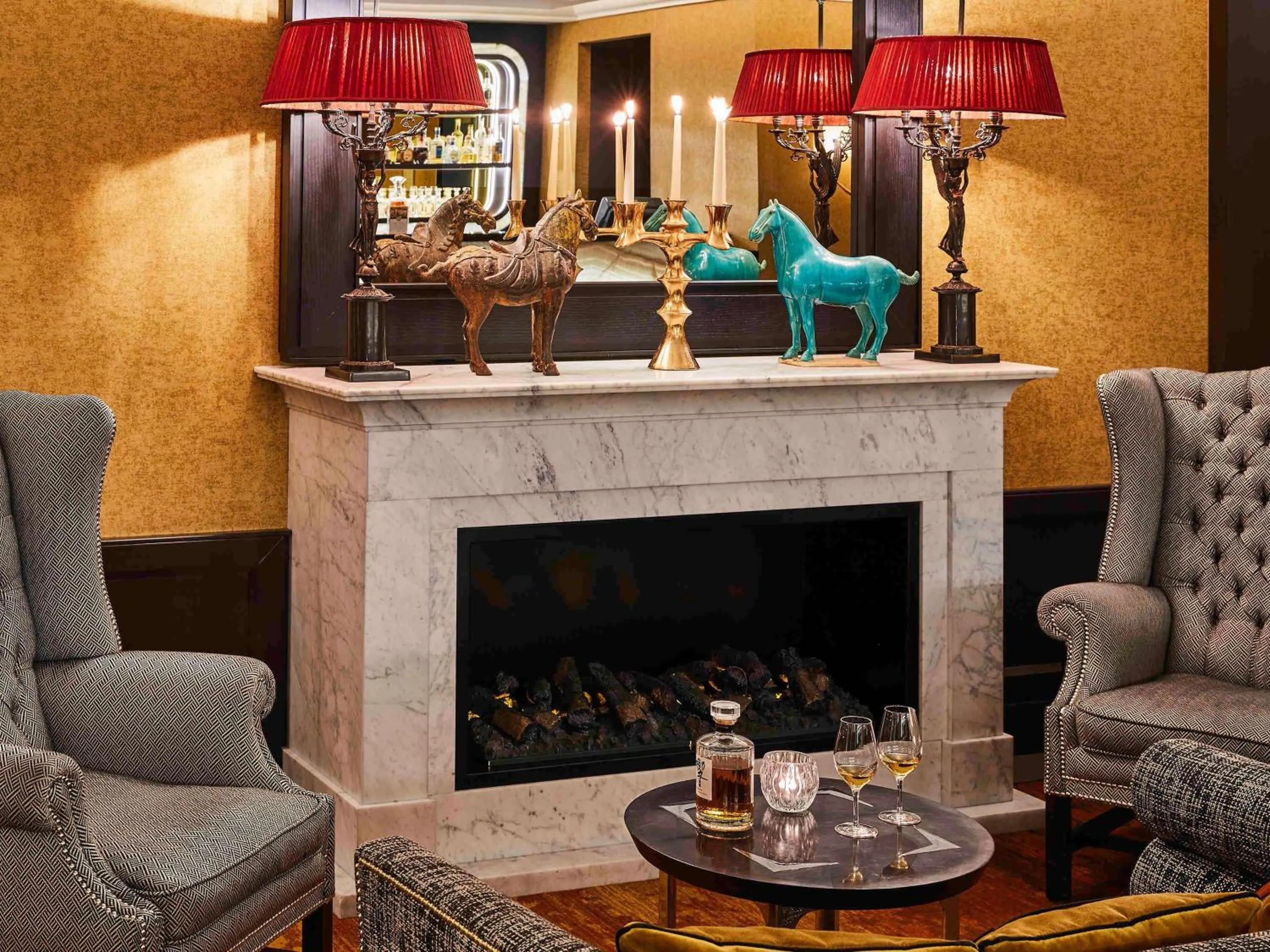 Lounge or bar in Sofitel Frankfurt Opera