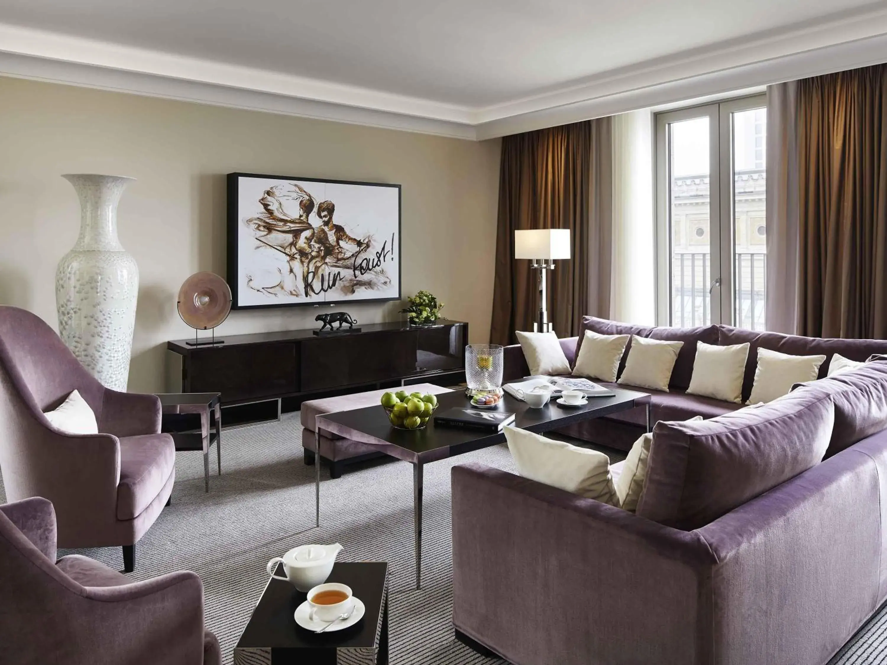 Presidential Suite with Kings Bed and Roof Terrace - View in Sofitel Frankfurt Opera Presidential Suite with Kings Bed and Roof Terrace - View in Sofitel Frankfurt Opera