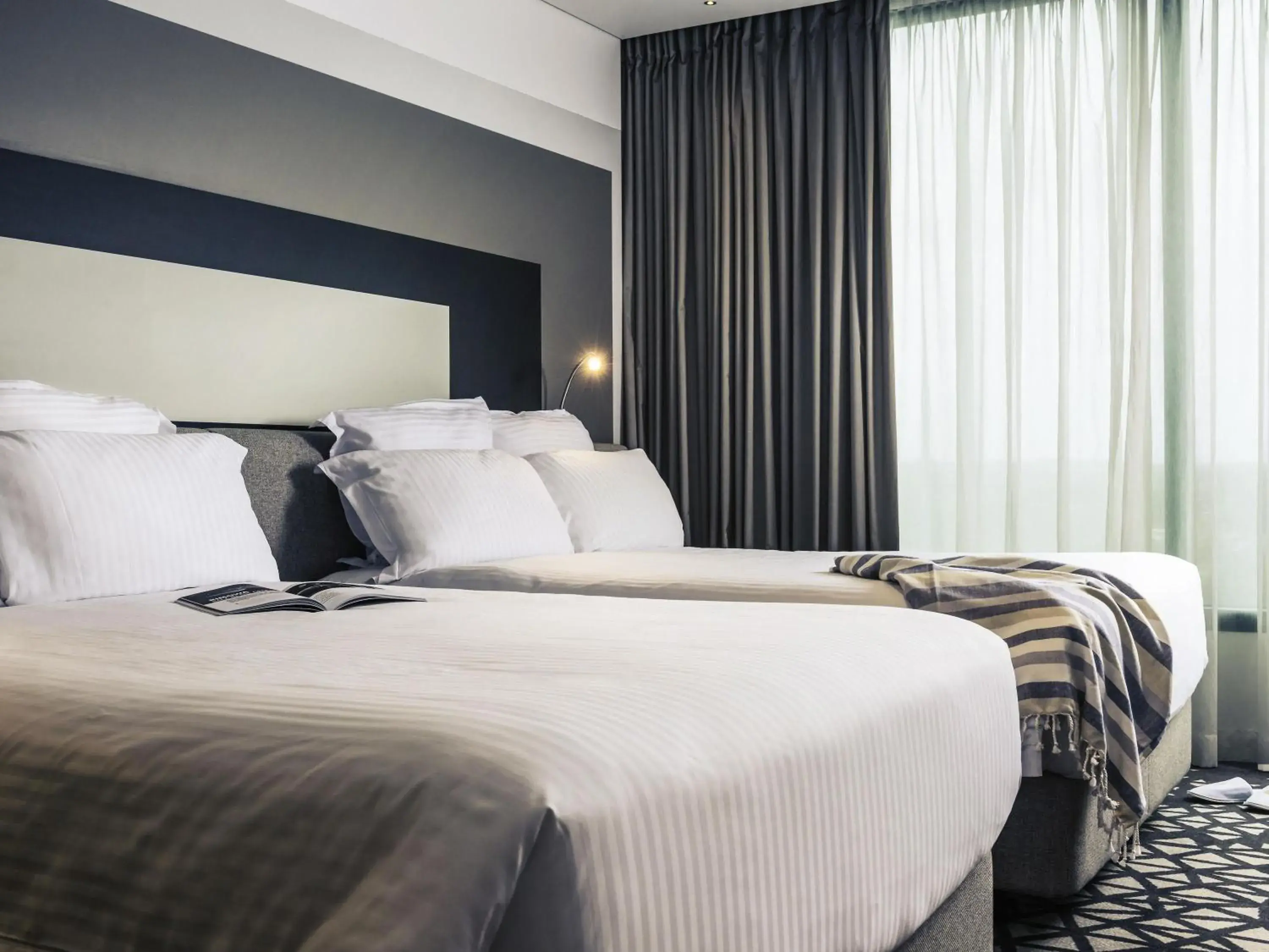 Deluxe Executive Double Room with Two Double Beds - High Floor in Pullman Sydney Airport Deluxe Executive Double Room with Two Double Beds - High Floor in Pullman Sydney Airport