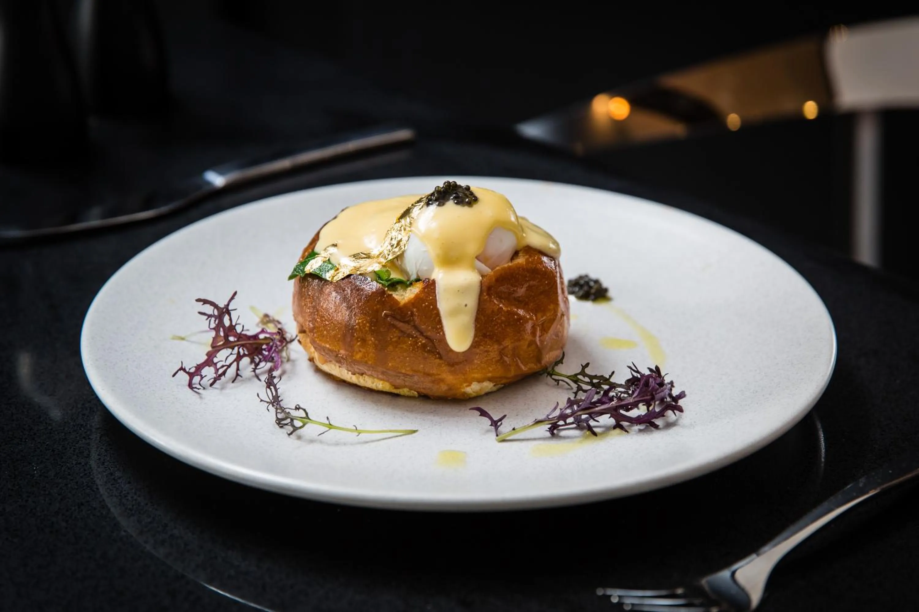 Food close-up in Pullman Sydney Airport