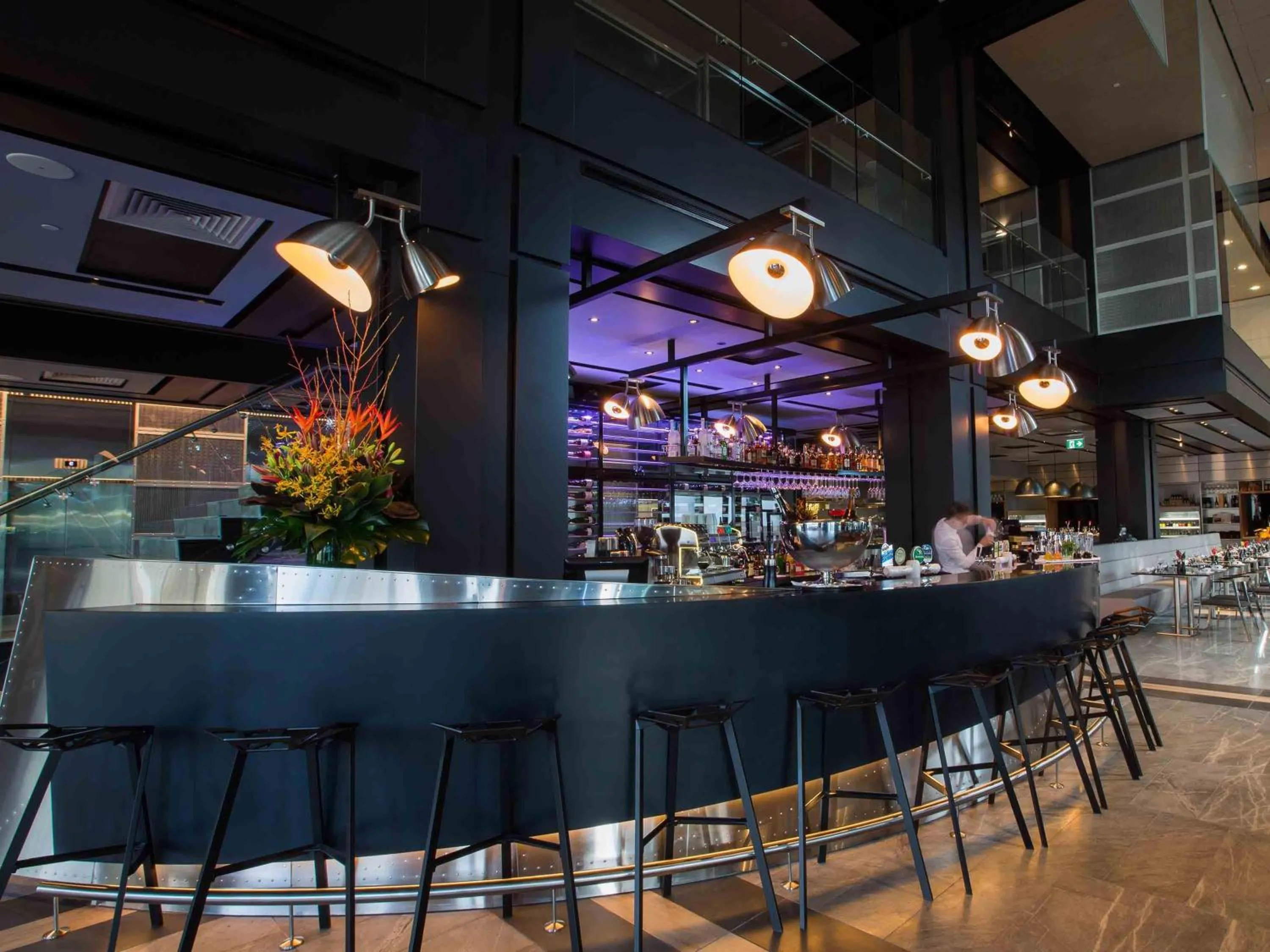 Lounge or bar in Pullman Sydney Airport