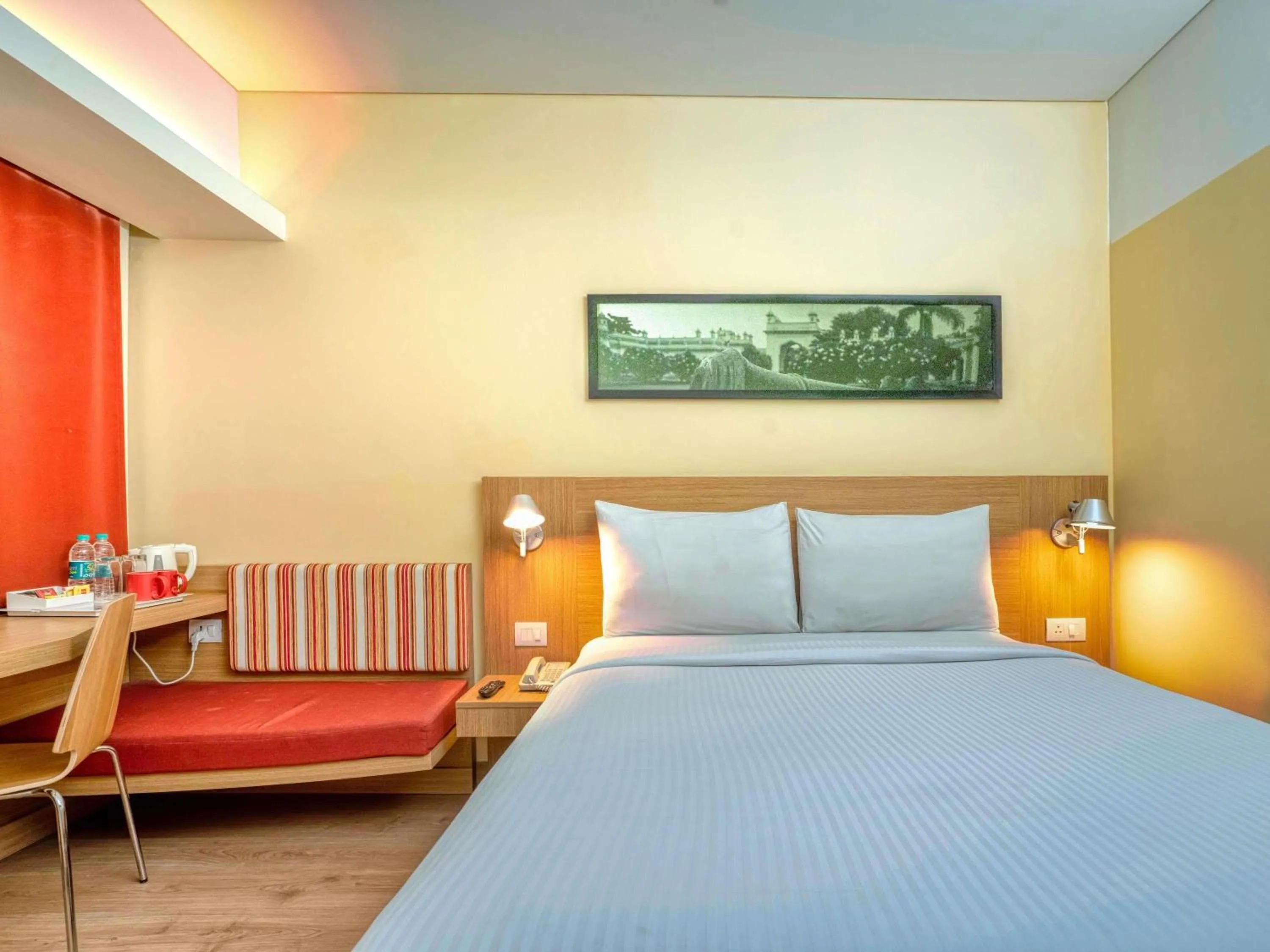 Bedroom, Bed in ibis Hyderabad Hitec City - An Accor Brand