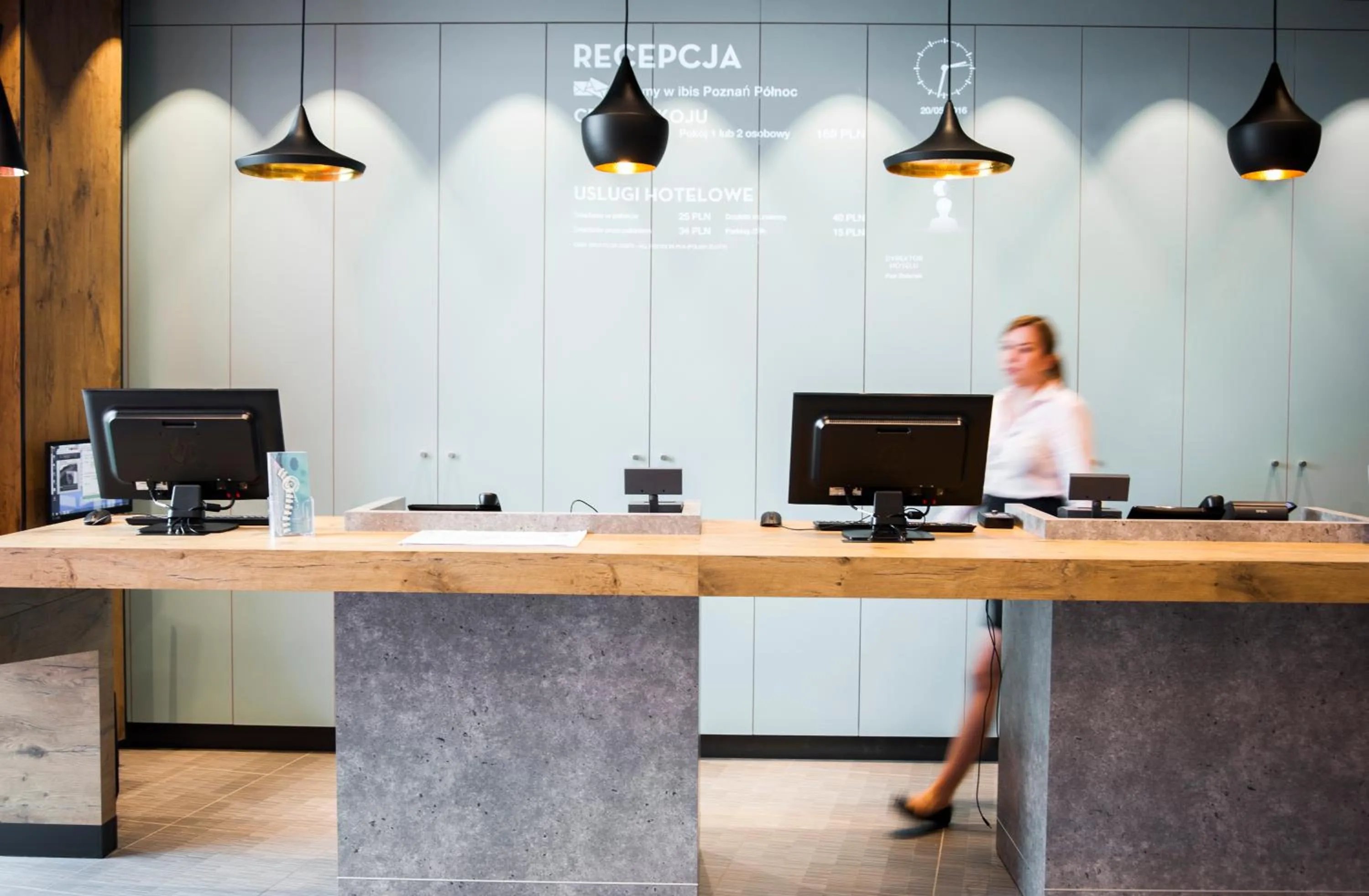 Lobby or reception in Ibis Poznan Polnoc