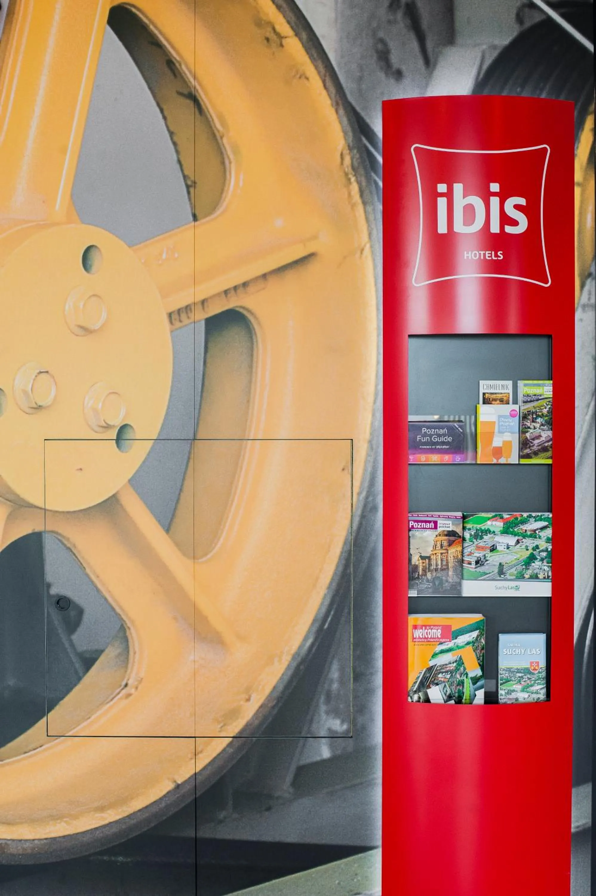 Decorative detail in Ibis Poznan Polnoc
