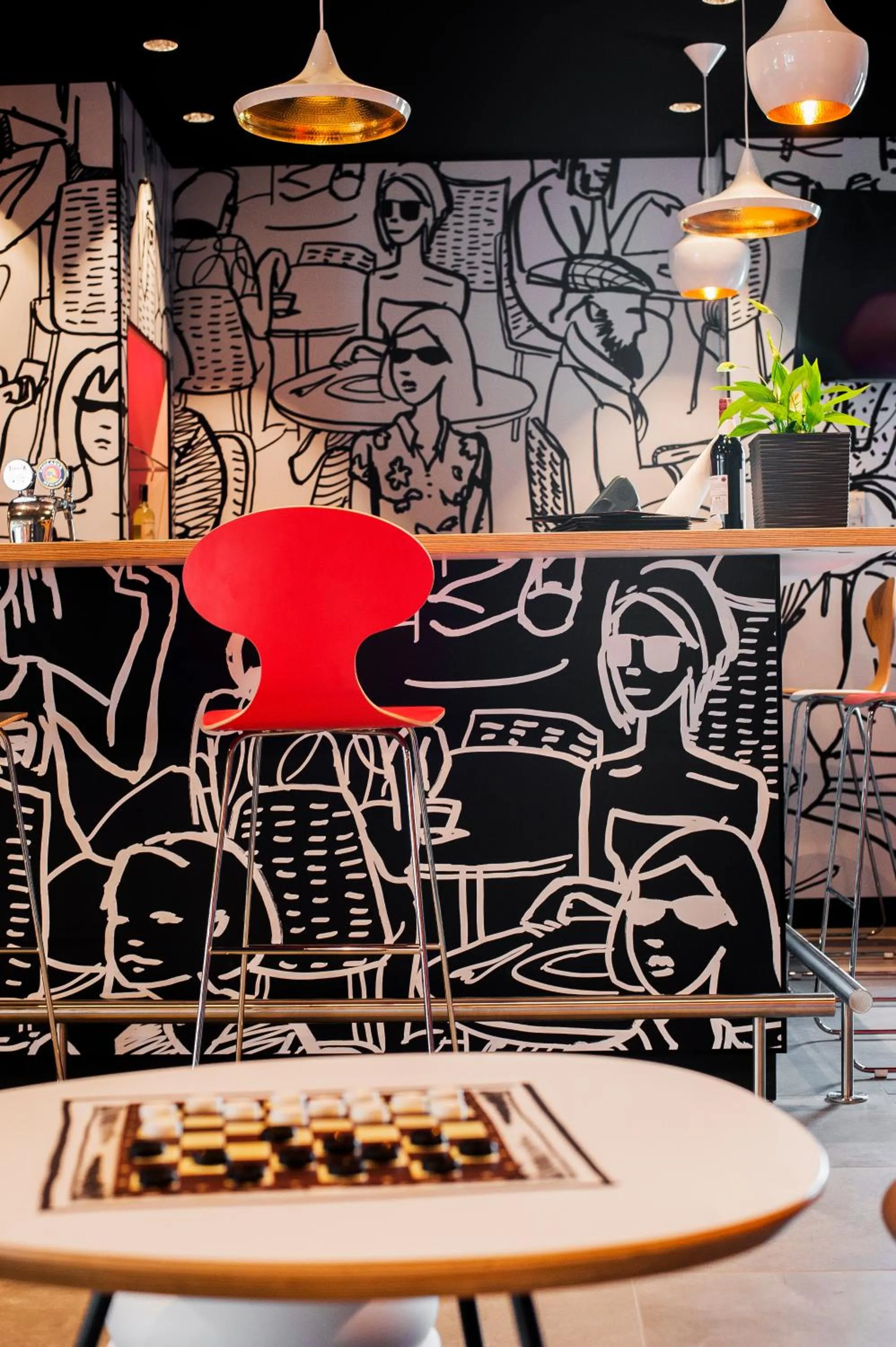 Lobby or reception in Ibis Poznan Polnoc