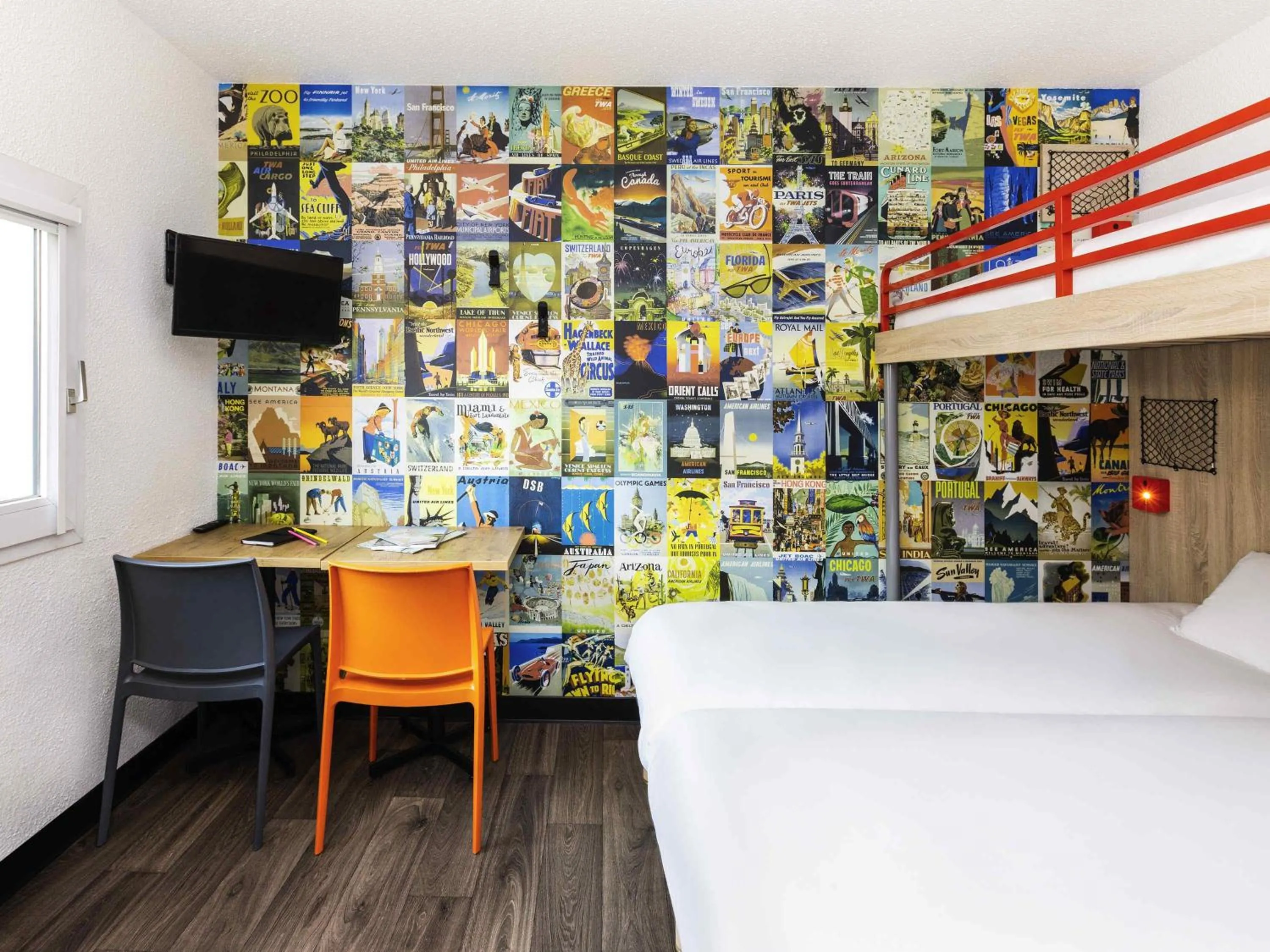 Bedroom, Bed in hotelF1 Mulhouse Centre Ouest