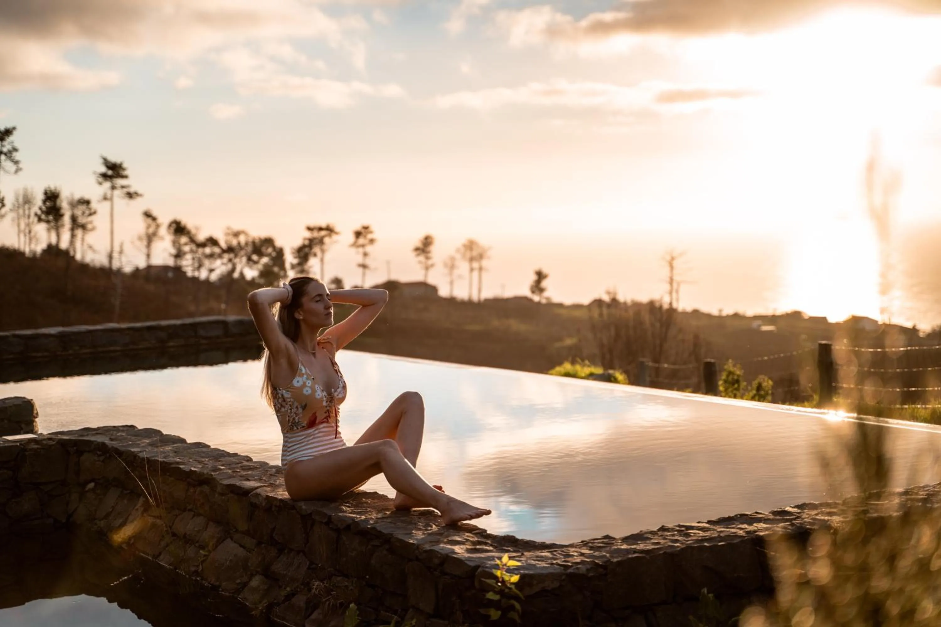 Swimming pool in Casas da Levada