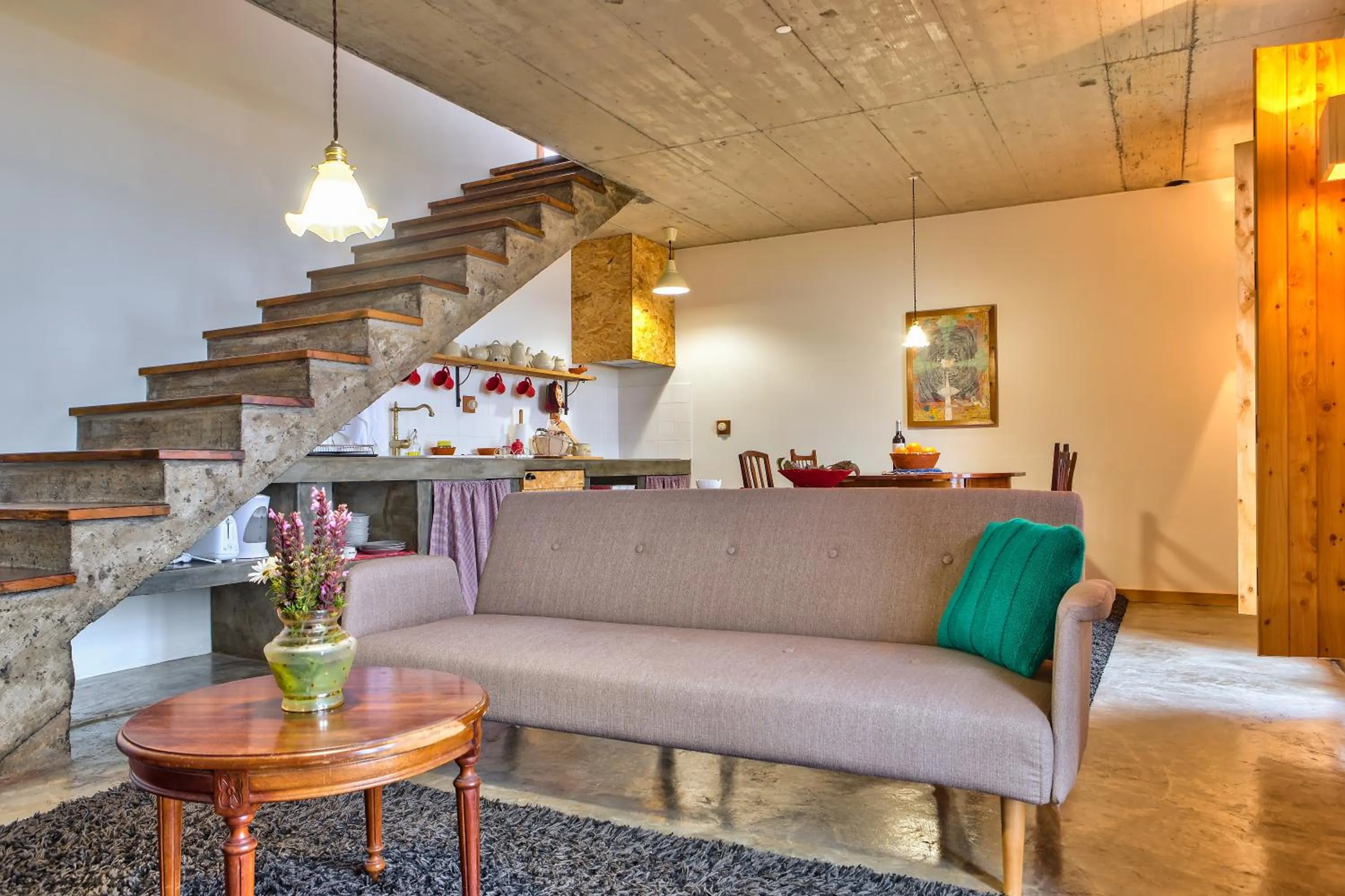 Seating area in Casas da Levada
