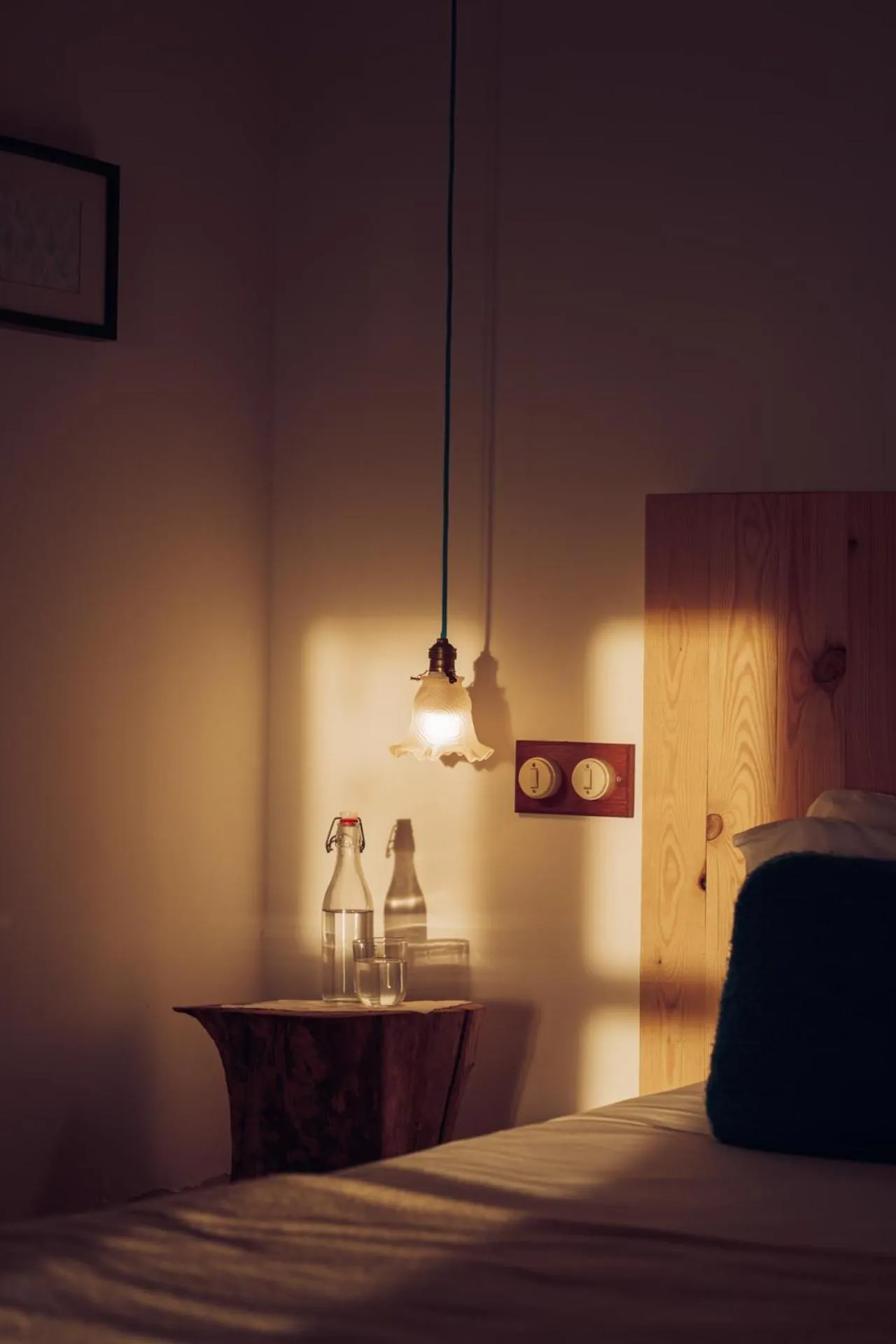 Decorative detail, Bed in Casas da Levada