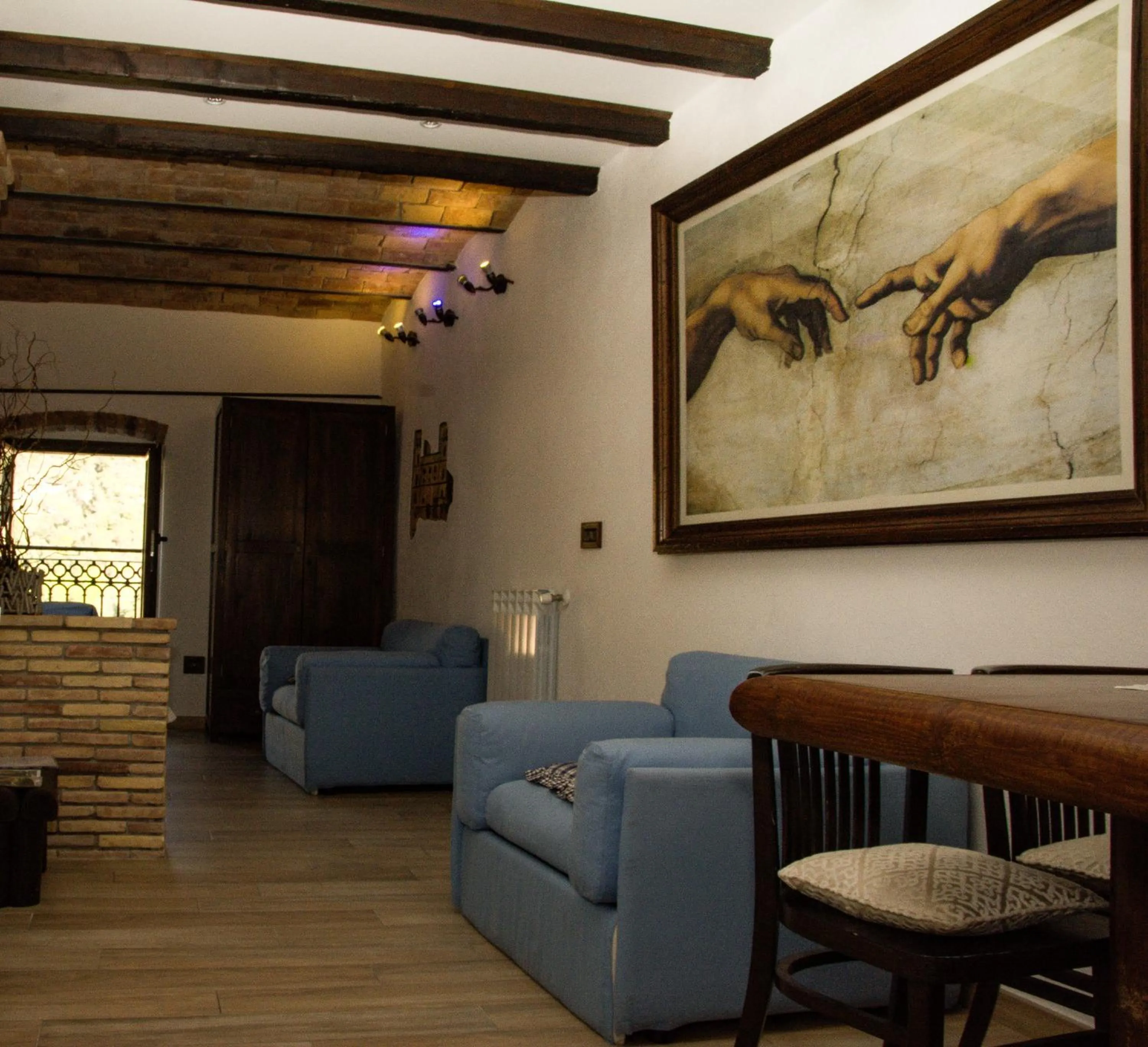 Living room in Il Nido di Rondine