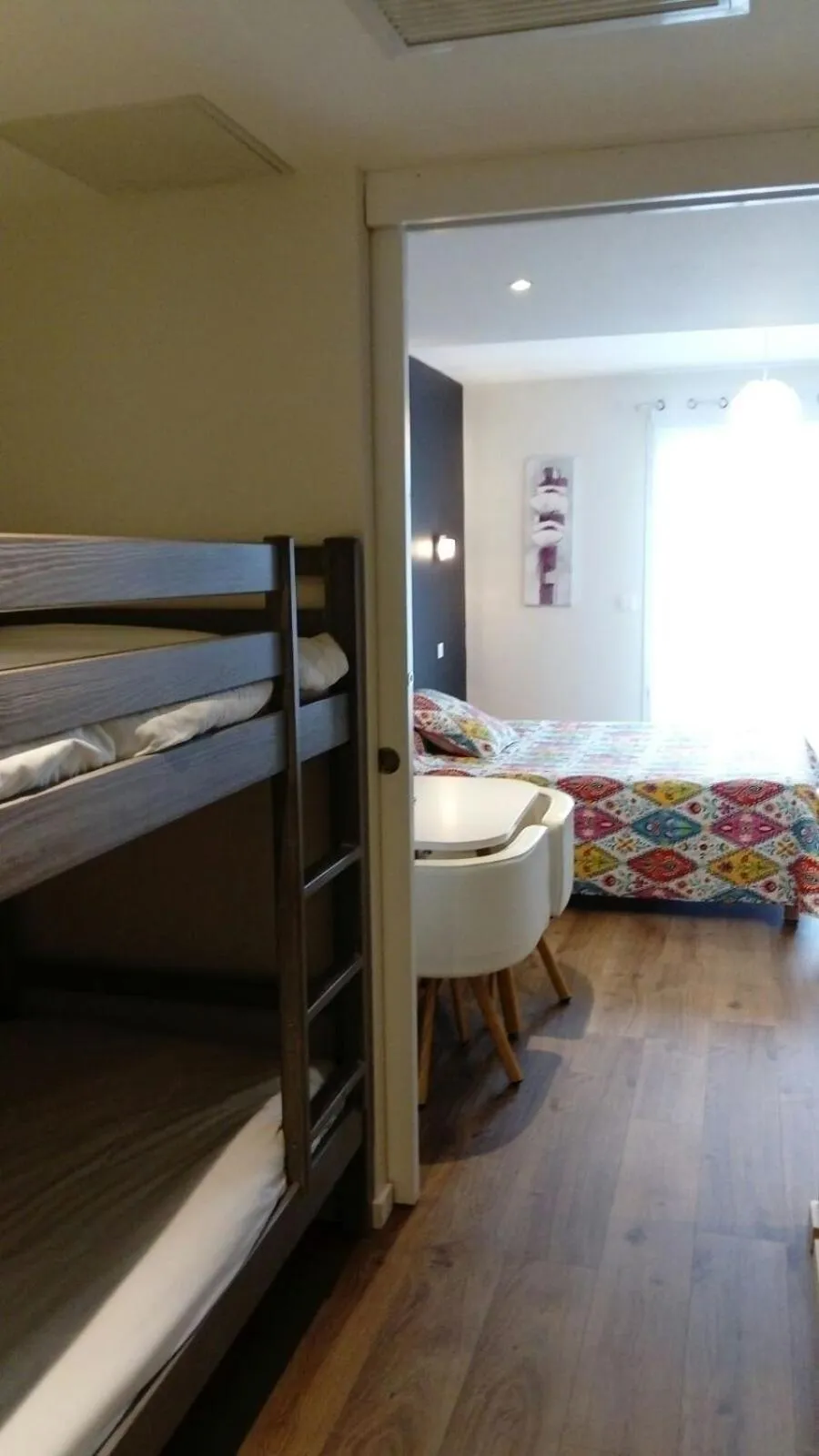 Bed in Hôtel Résidence Bergara