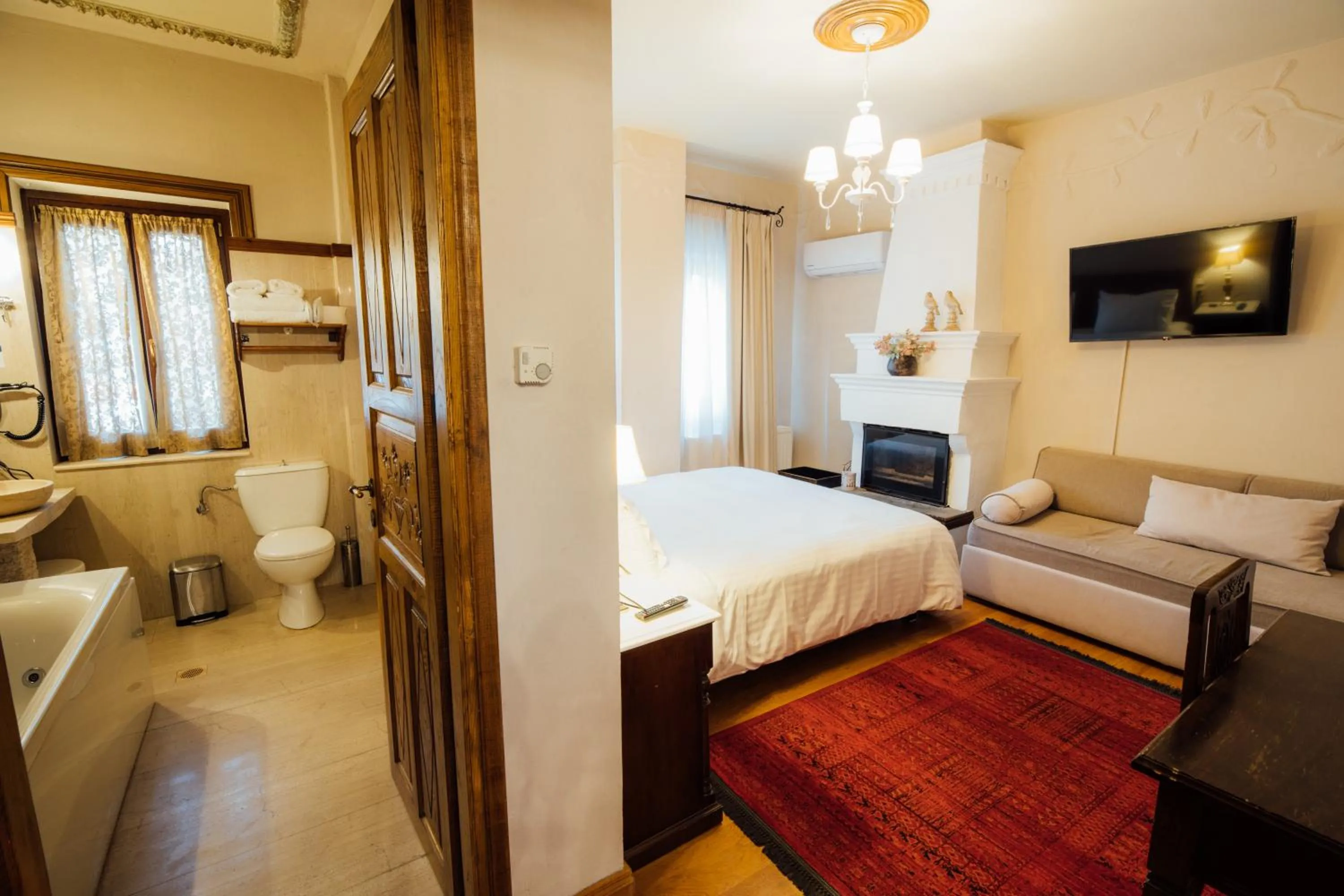 Bed in Archontiko Naoumidi