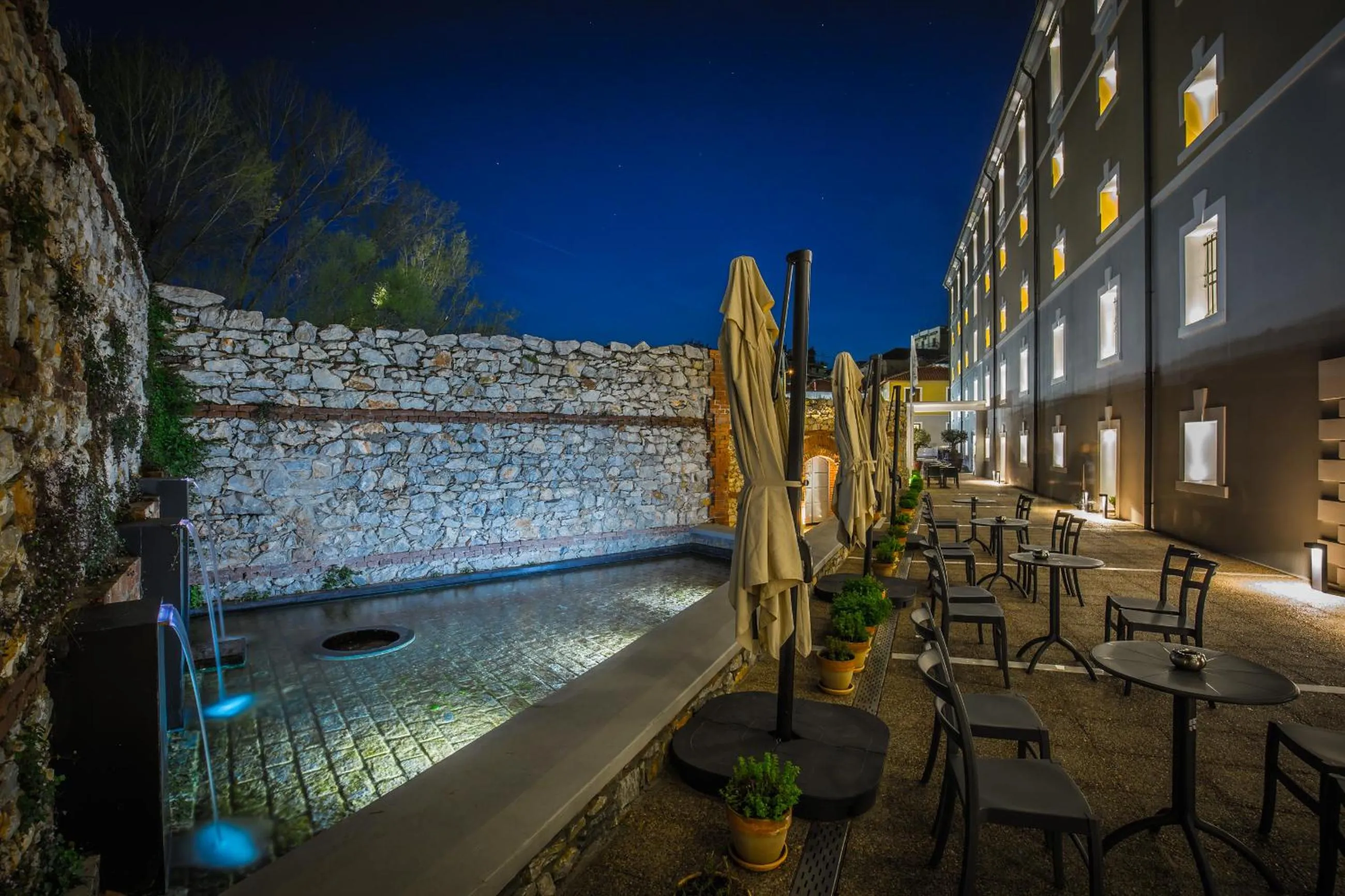 Facade/entrance in Hydrama Grand Hotel