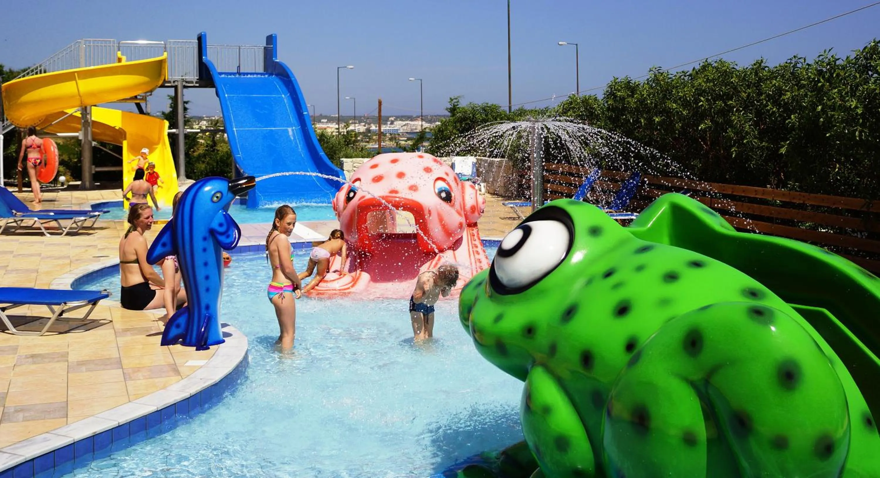 Aqua park in Mediterraneo Hotel