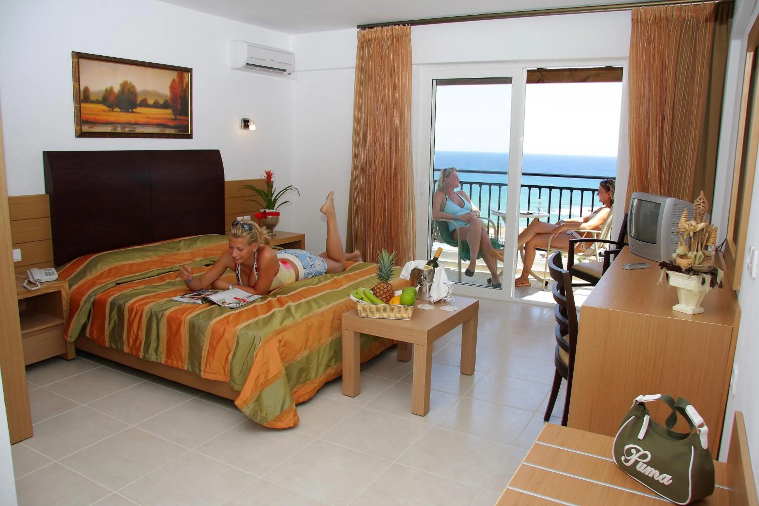 Bed in Mediterraneo Hotel