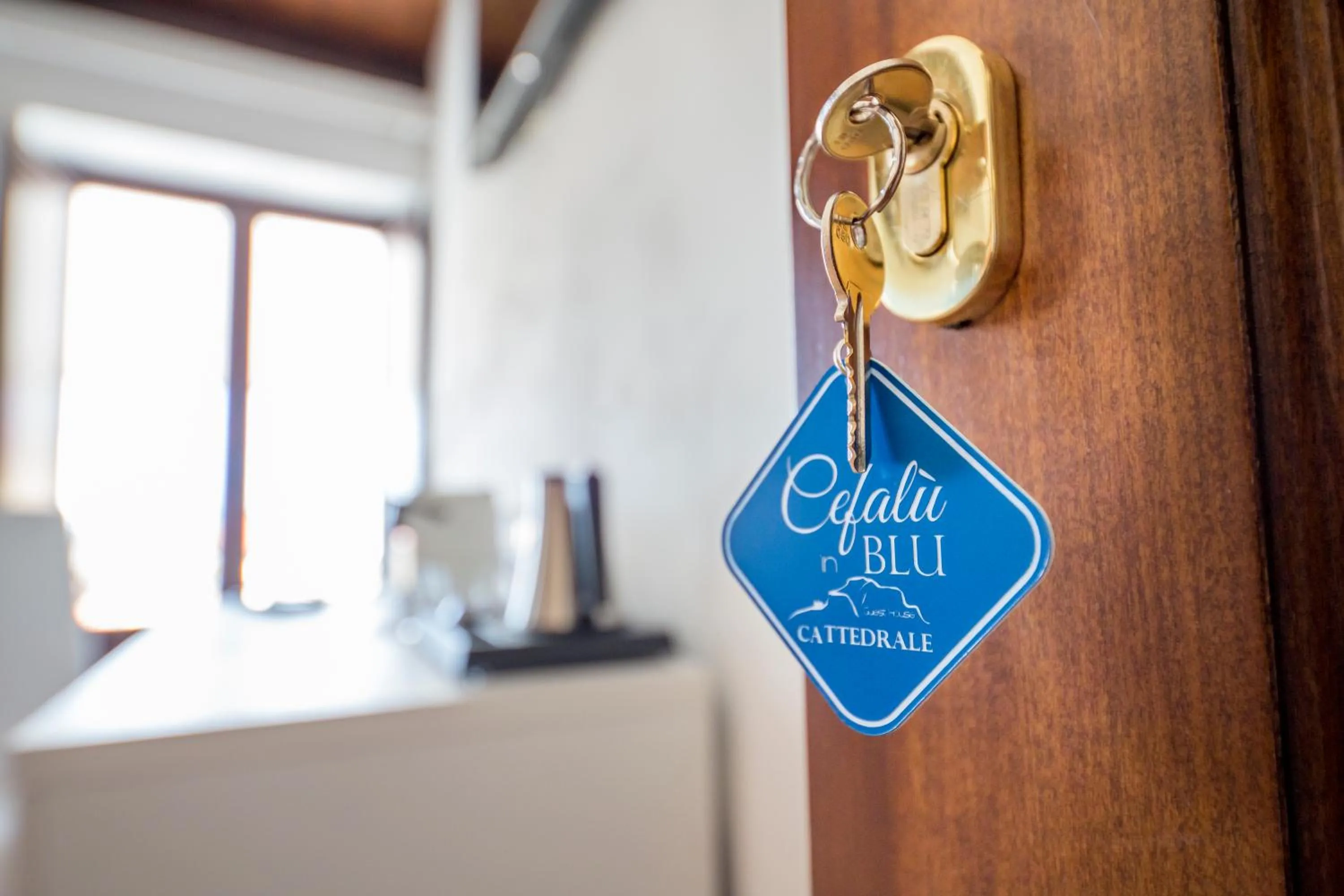 Decorative detail in Cefalu in Blu