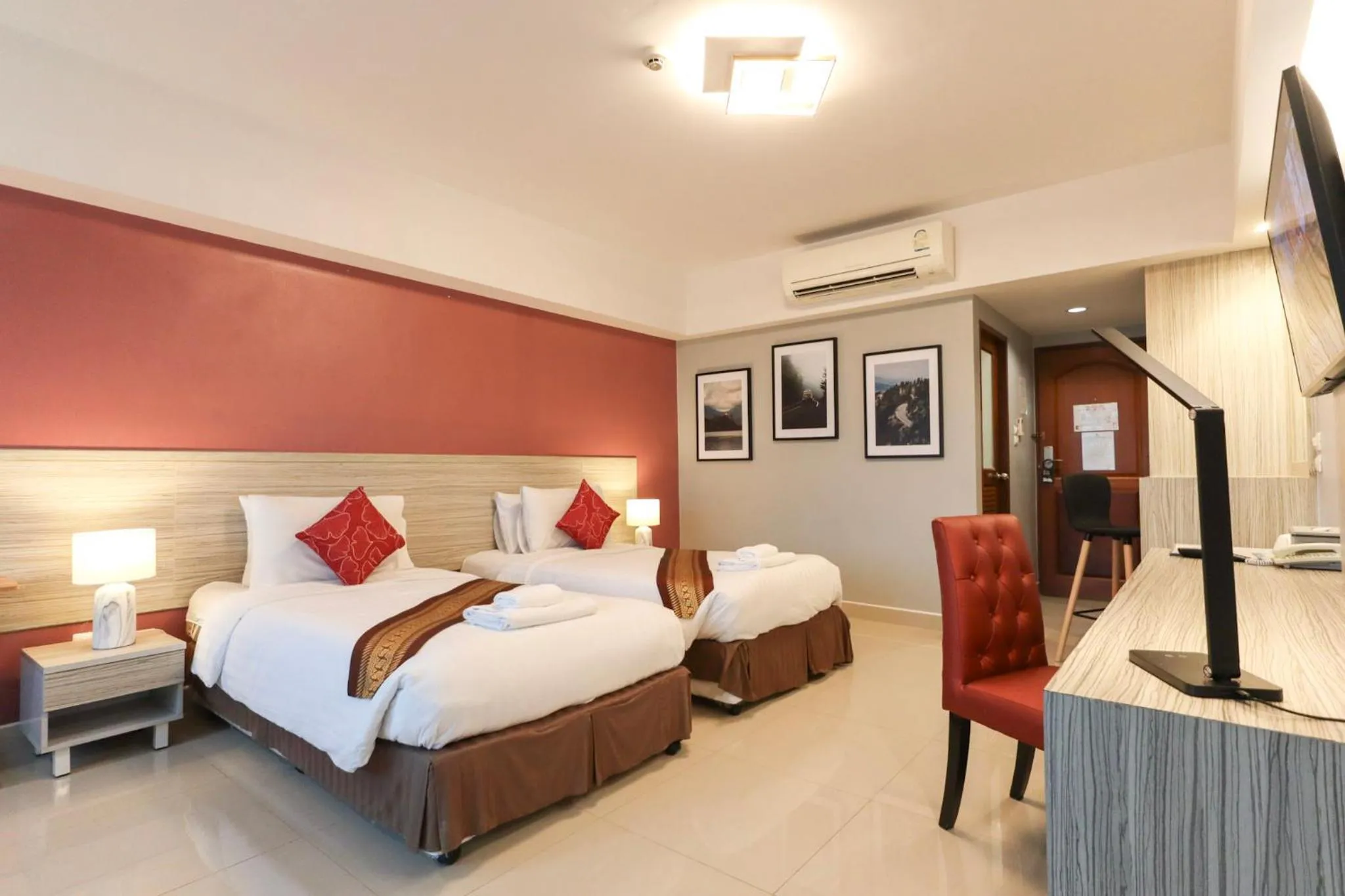 Bed in Tubtim Siam Suvarnabhumi Hotel