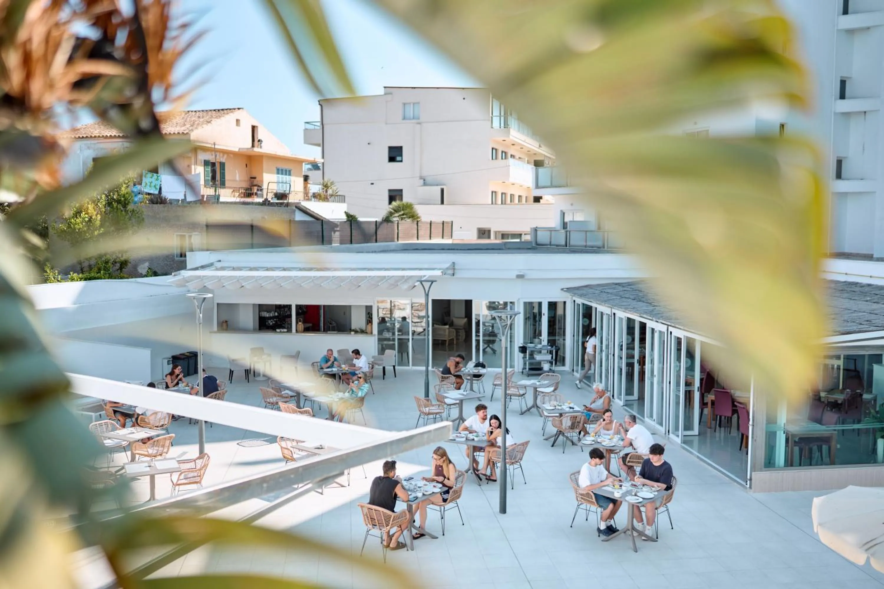 Balcony/Terrace in Hotel Ankaa - Adults Only