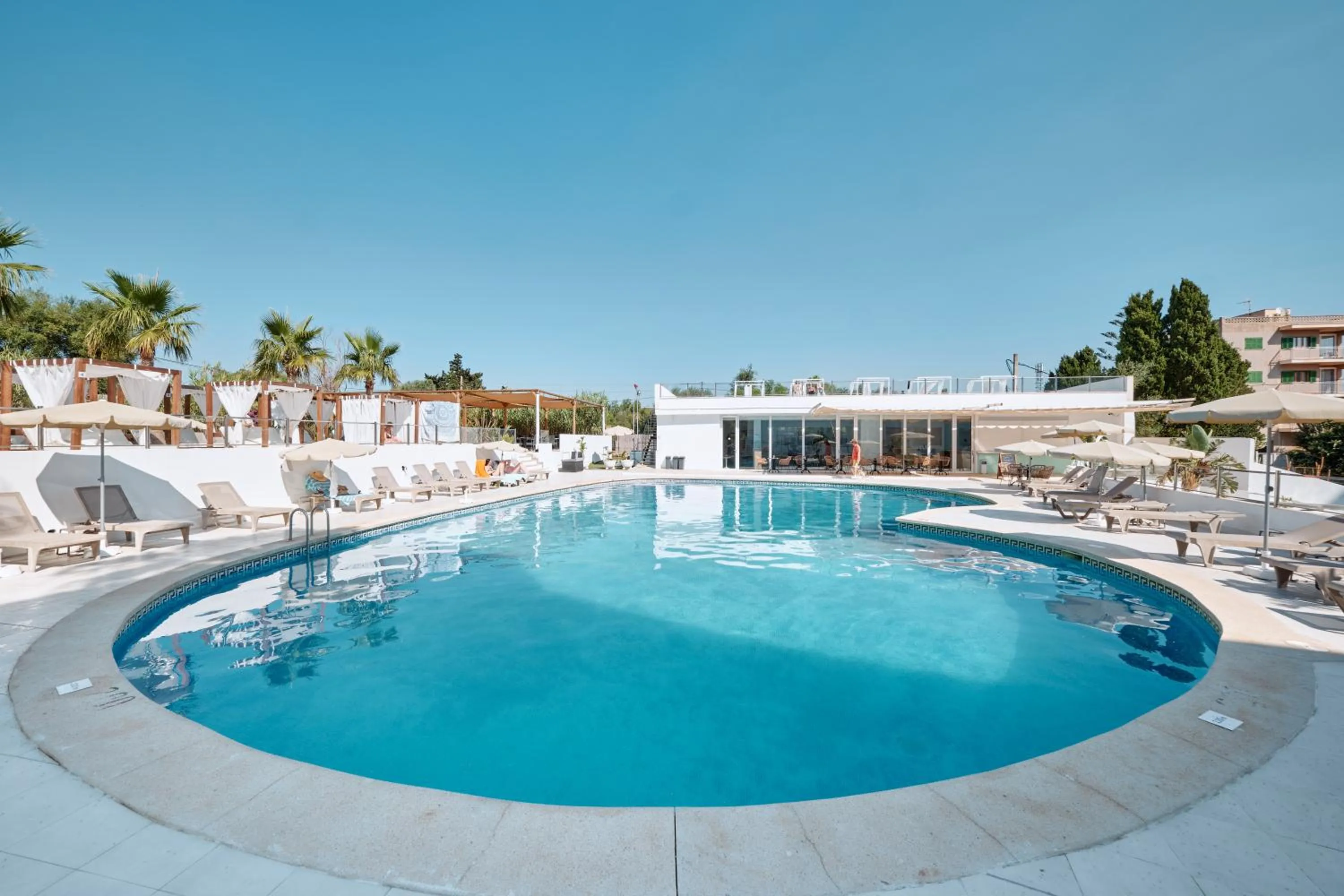 Swimming pool in Hotel Ankaa - Adults Only