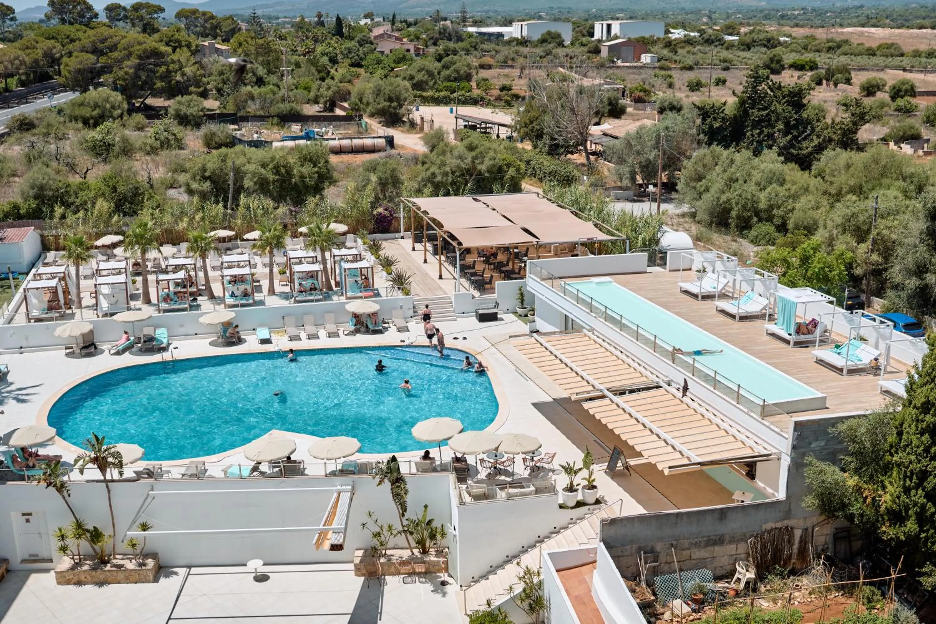 Pool view in Hotel Ankaa - Adults Only