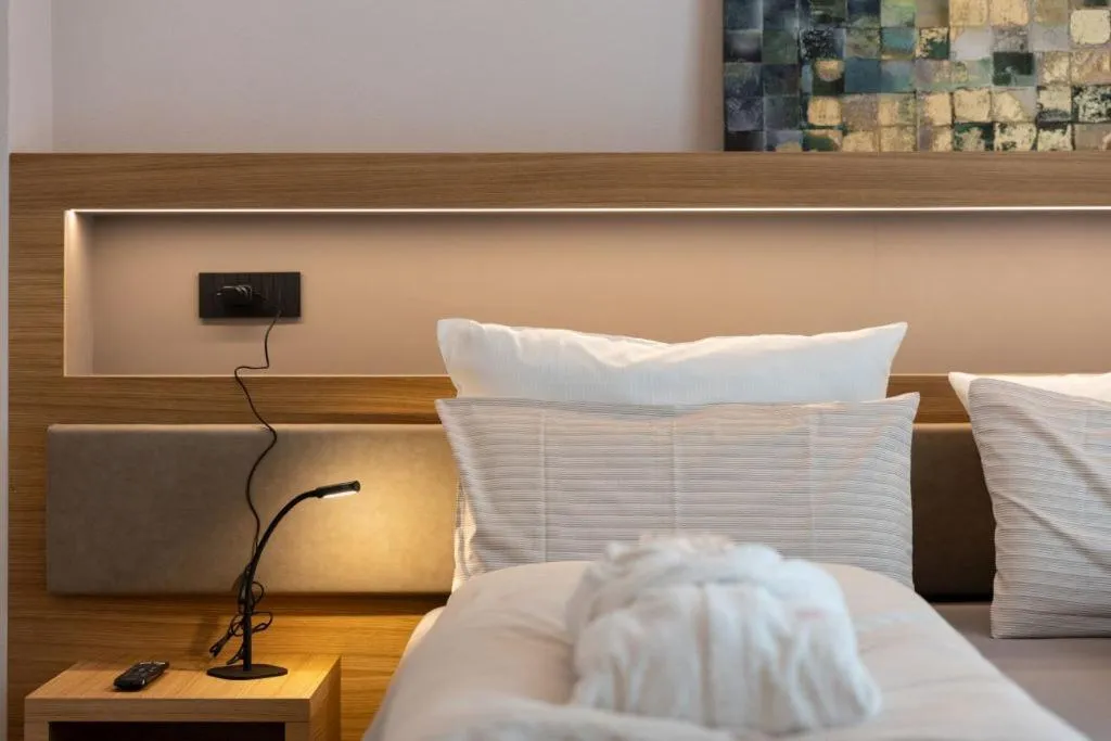 Bed in Hotel Margherita