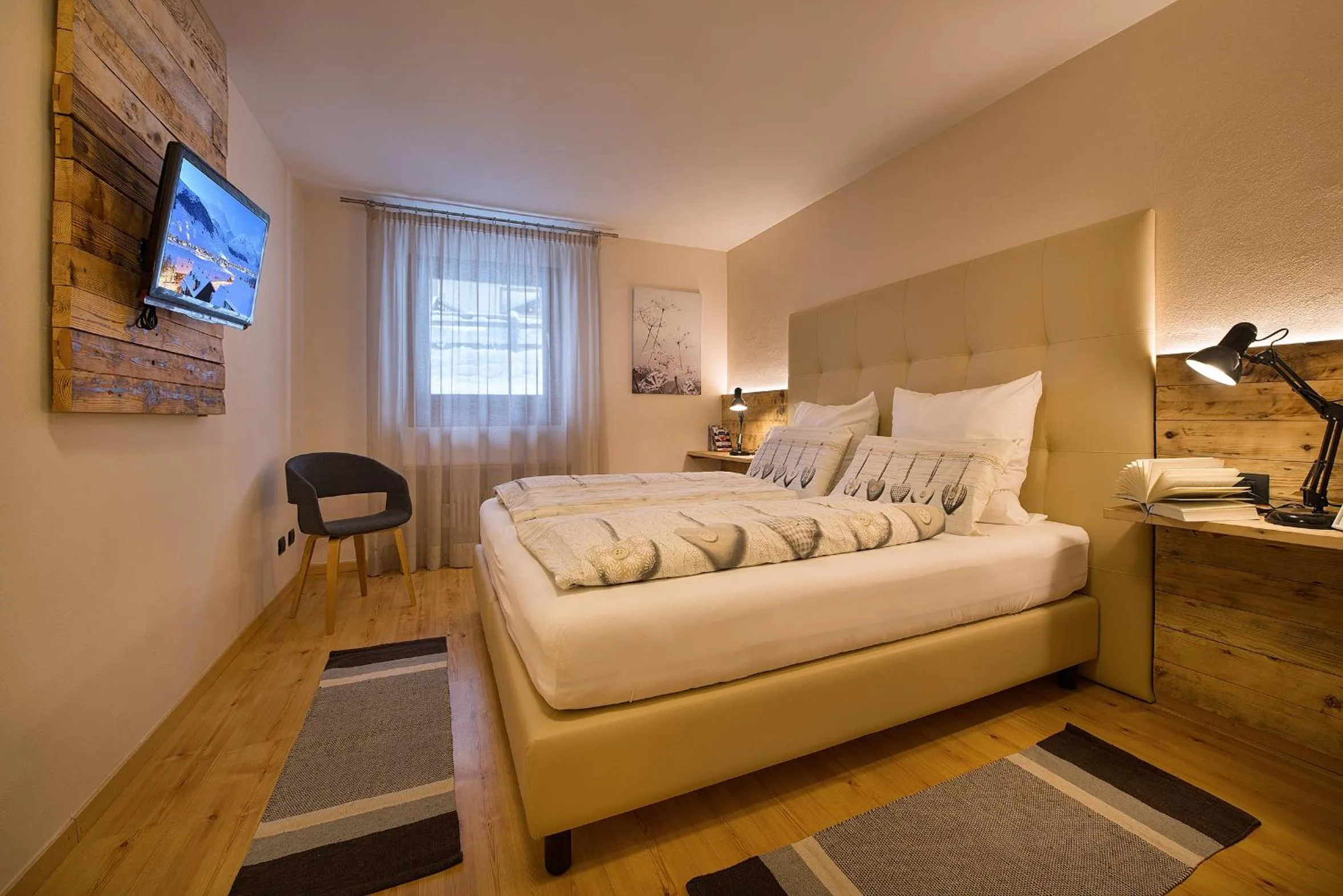 TV and multimedia, Bed in Hotel Margherita